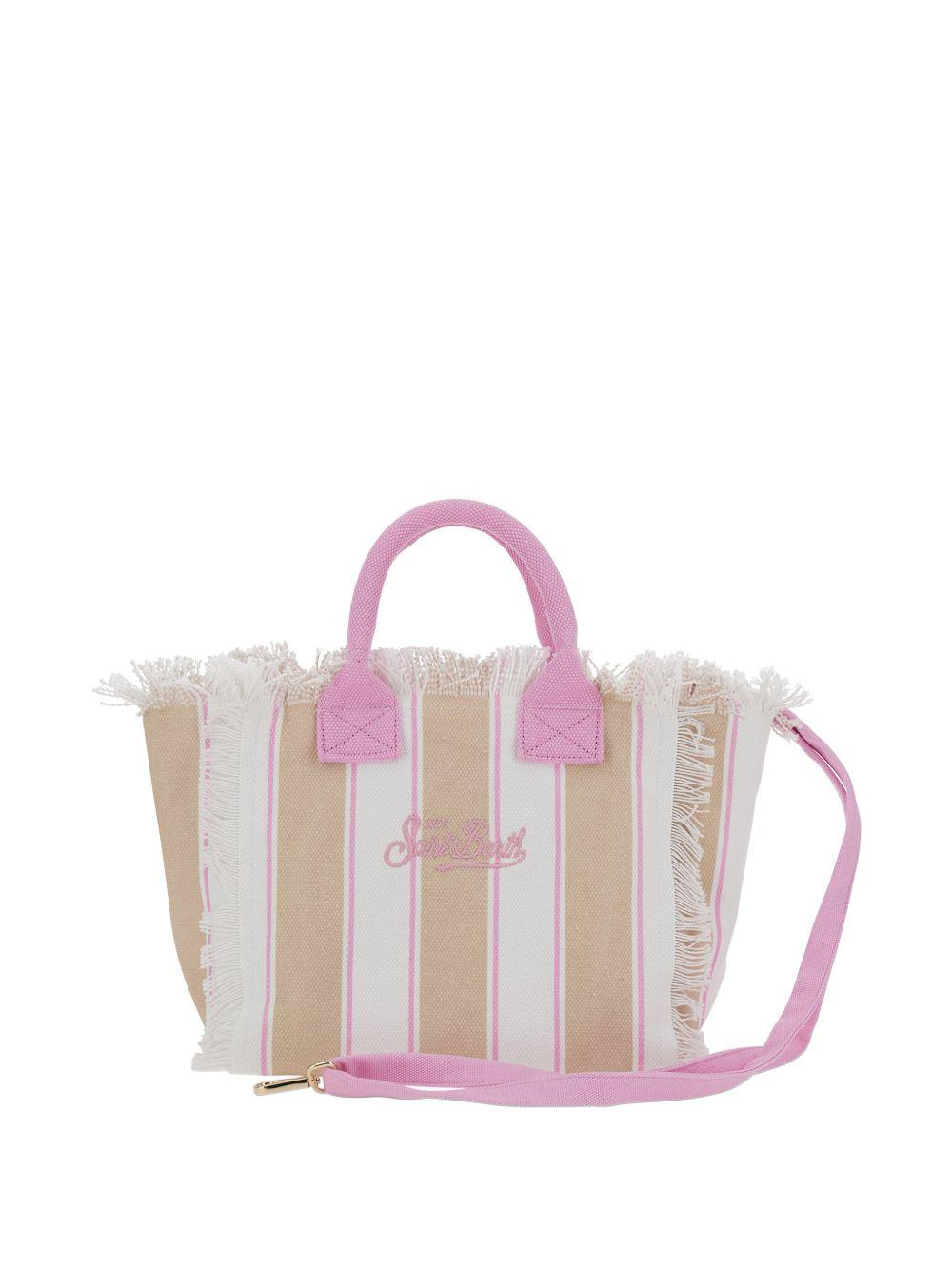 Borsa a mano con frange COL0001 02596L MC2 SAINT BARTH