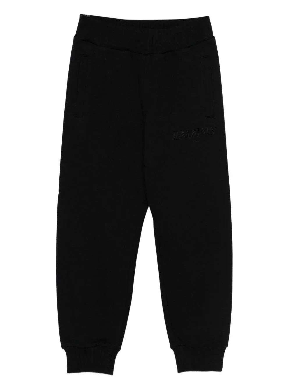 Pantaloni Sportivi Neri con Logo - Preludio Moda
