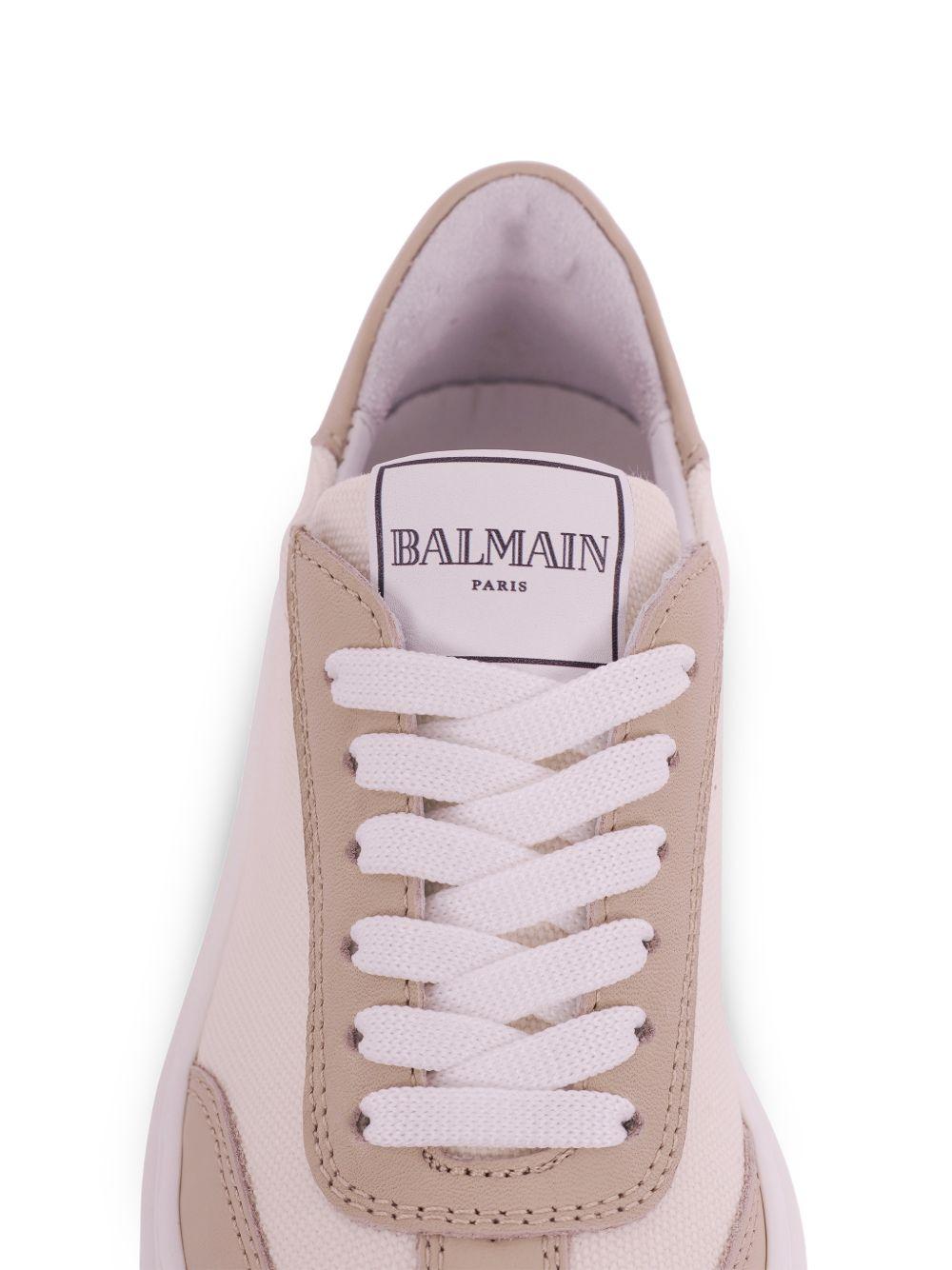 Sneakers con suola platform BY0Q16Z3746 102BG BALMAIN KIDS