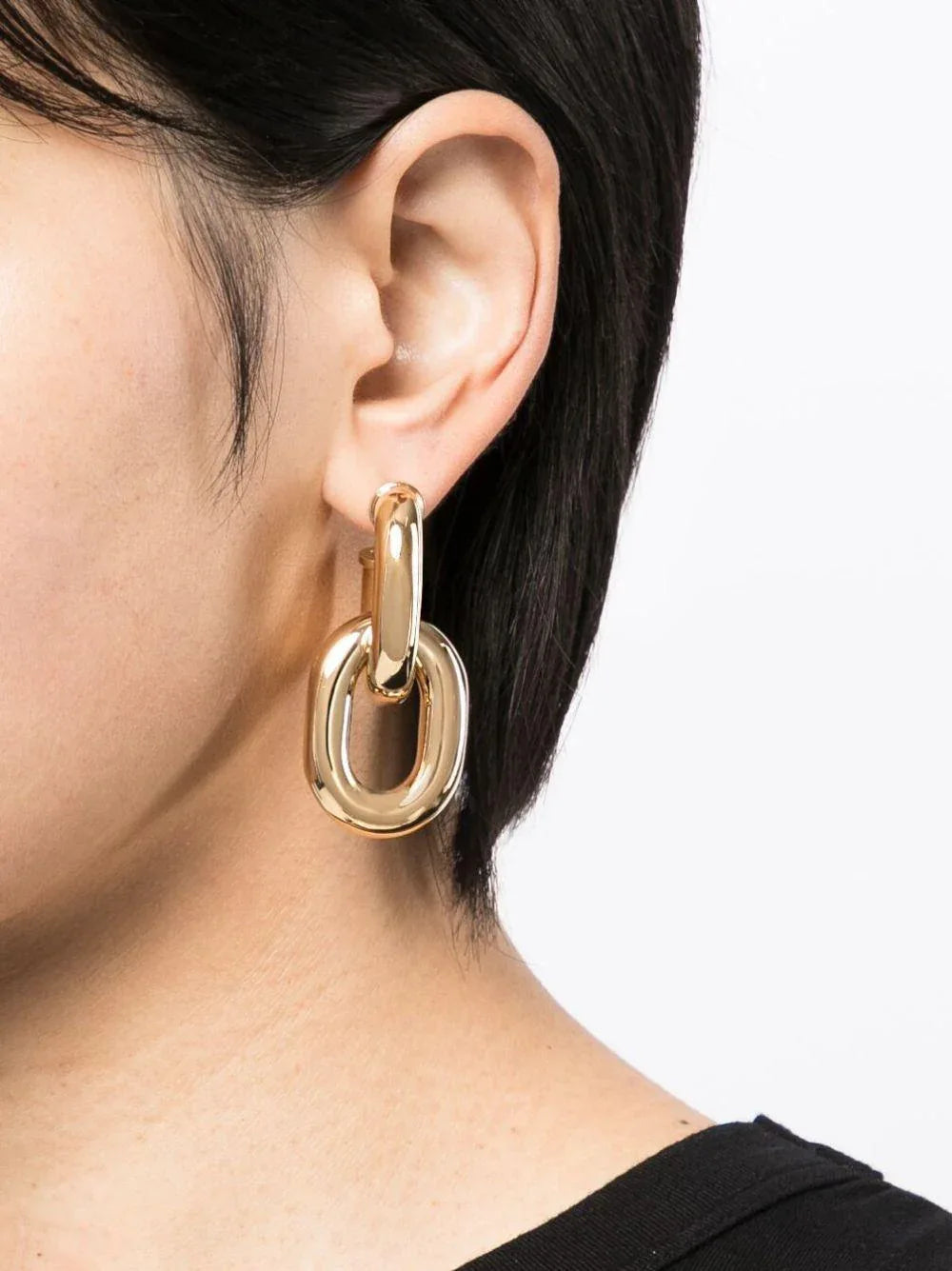 Orecchini pendenti catena oro - Preludio Moda