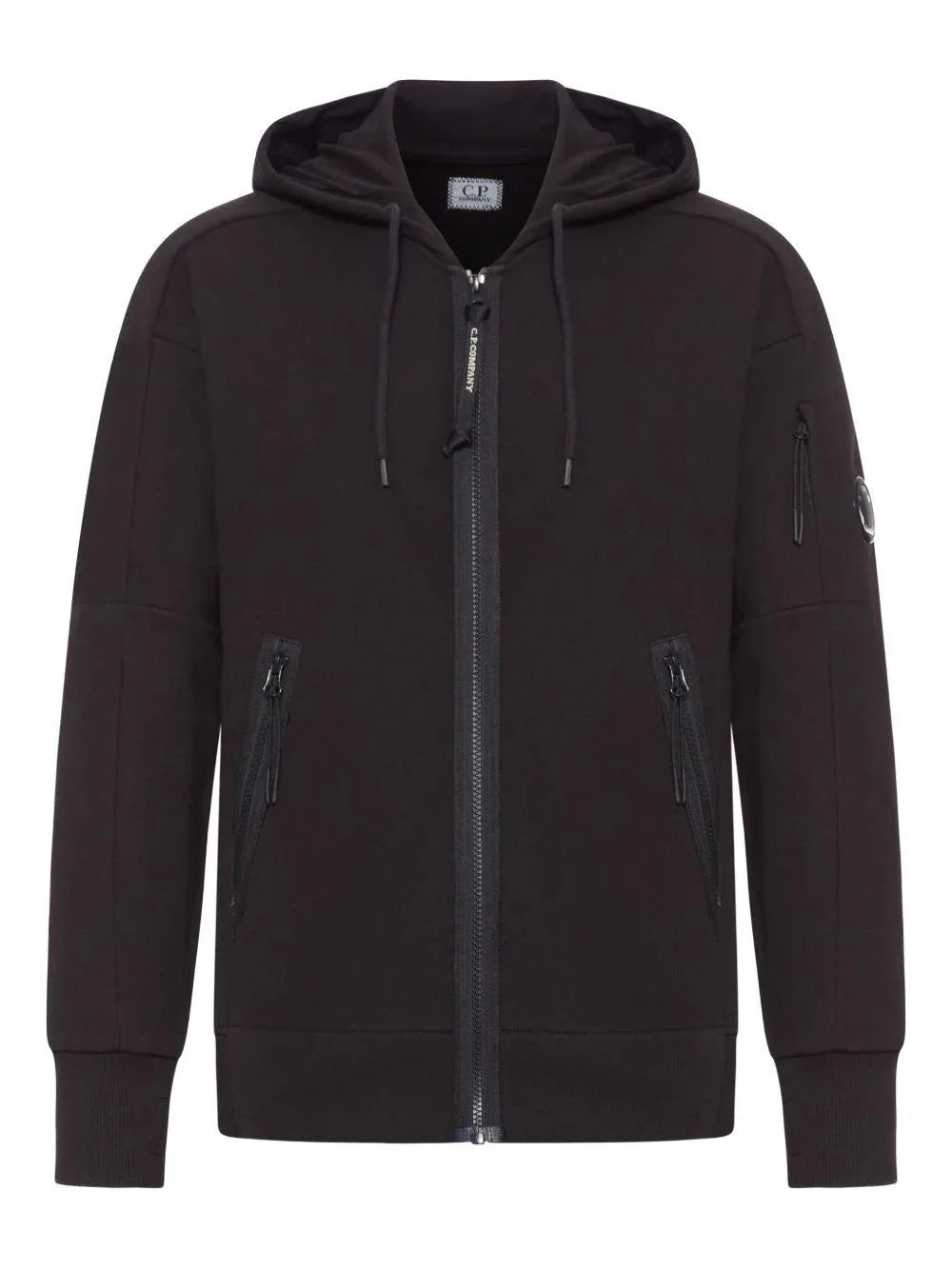 Felpa con Cappuccio e Chiusura Zip - Preludio Moda