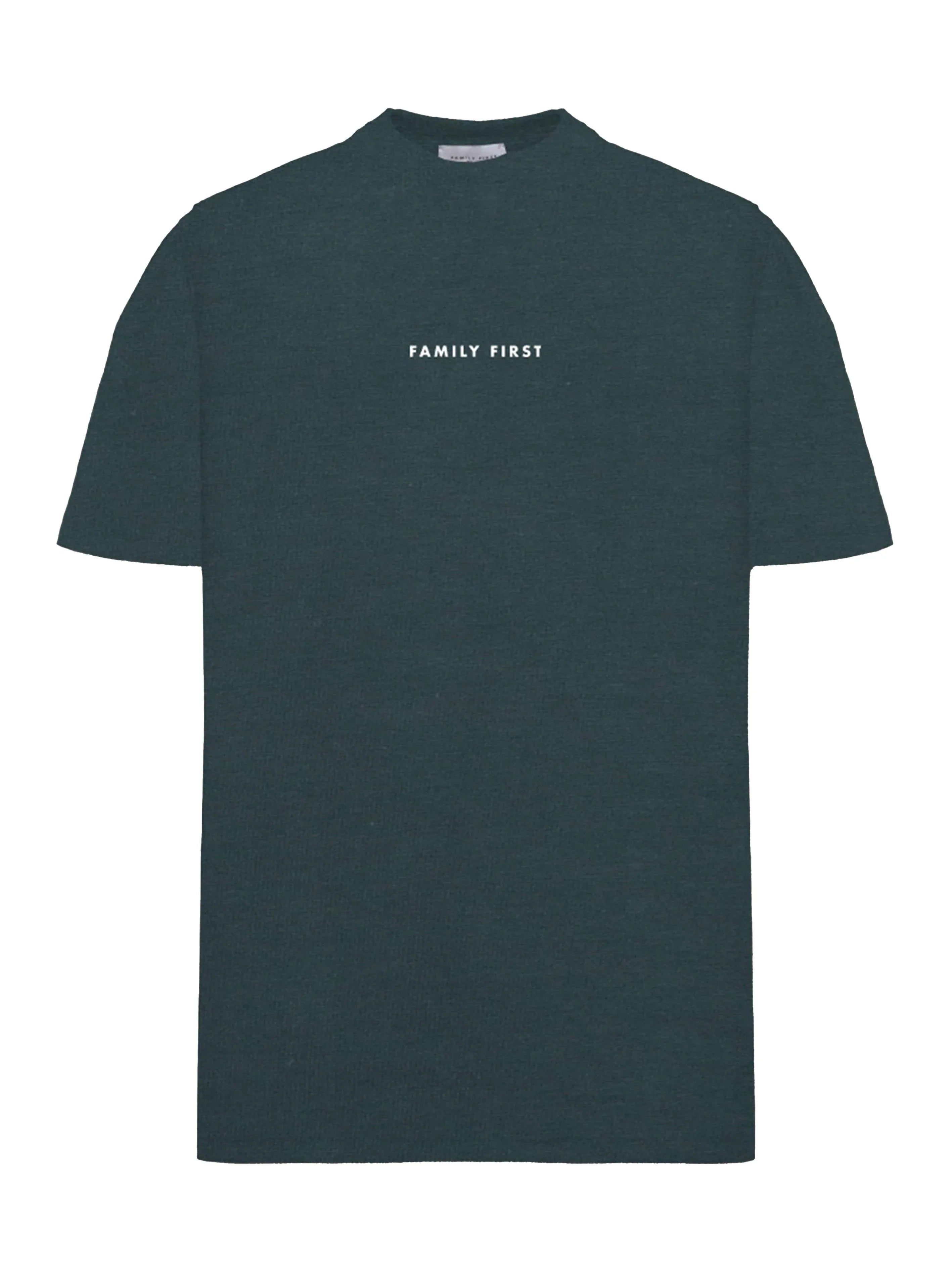 T-shirt verde logo lettering - Preludio Moda