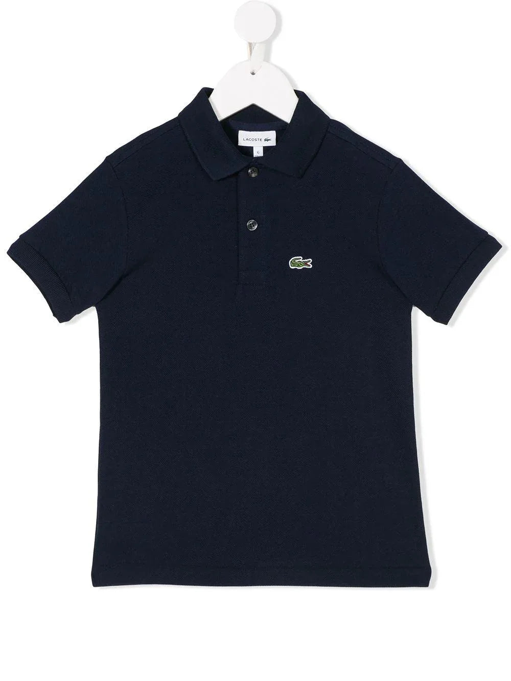 Polo blu logo ricamo - Preludio Moda