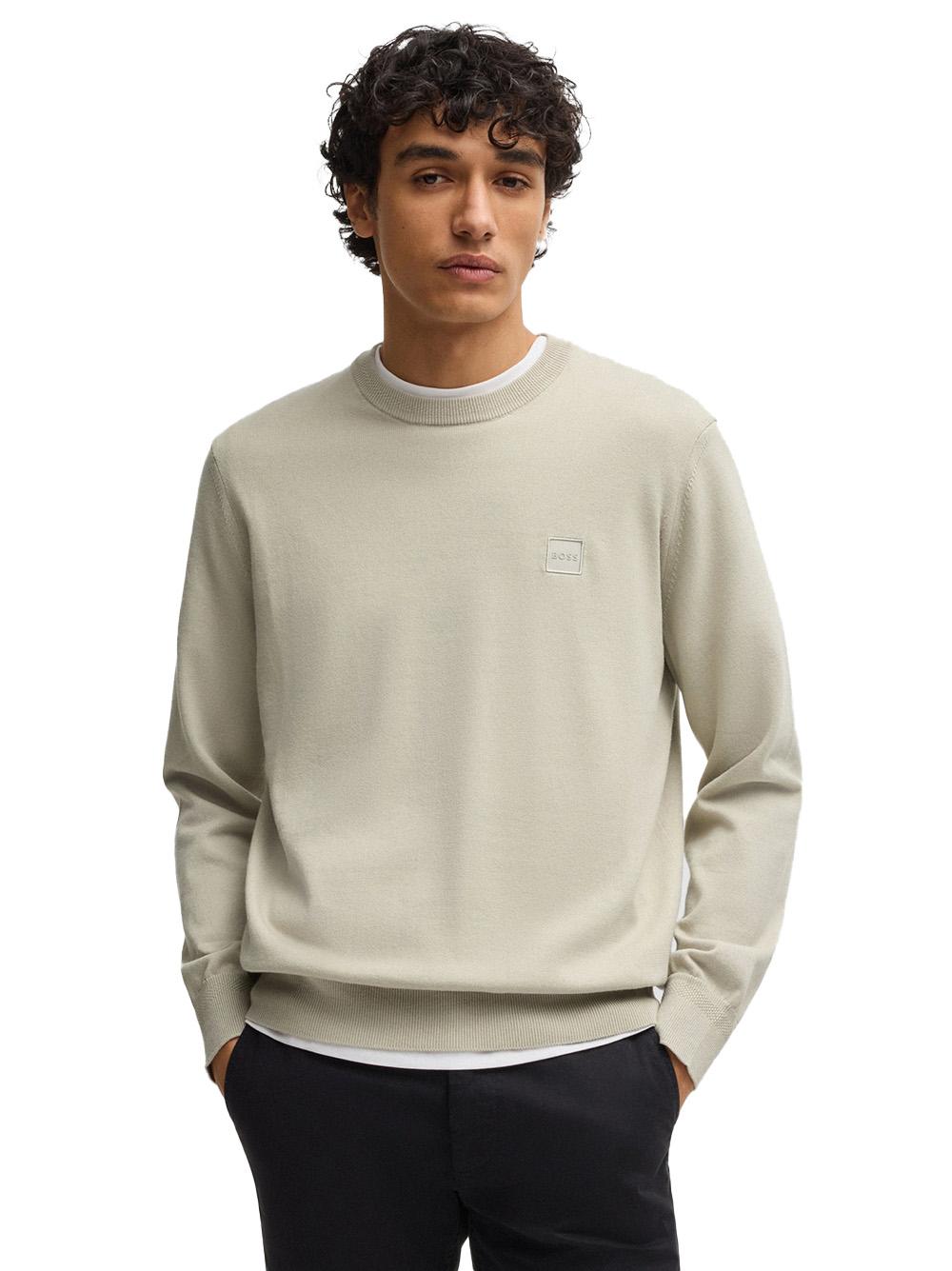 maglione kanovano beige 50527583 271 BOSS