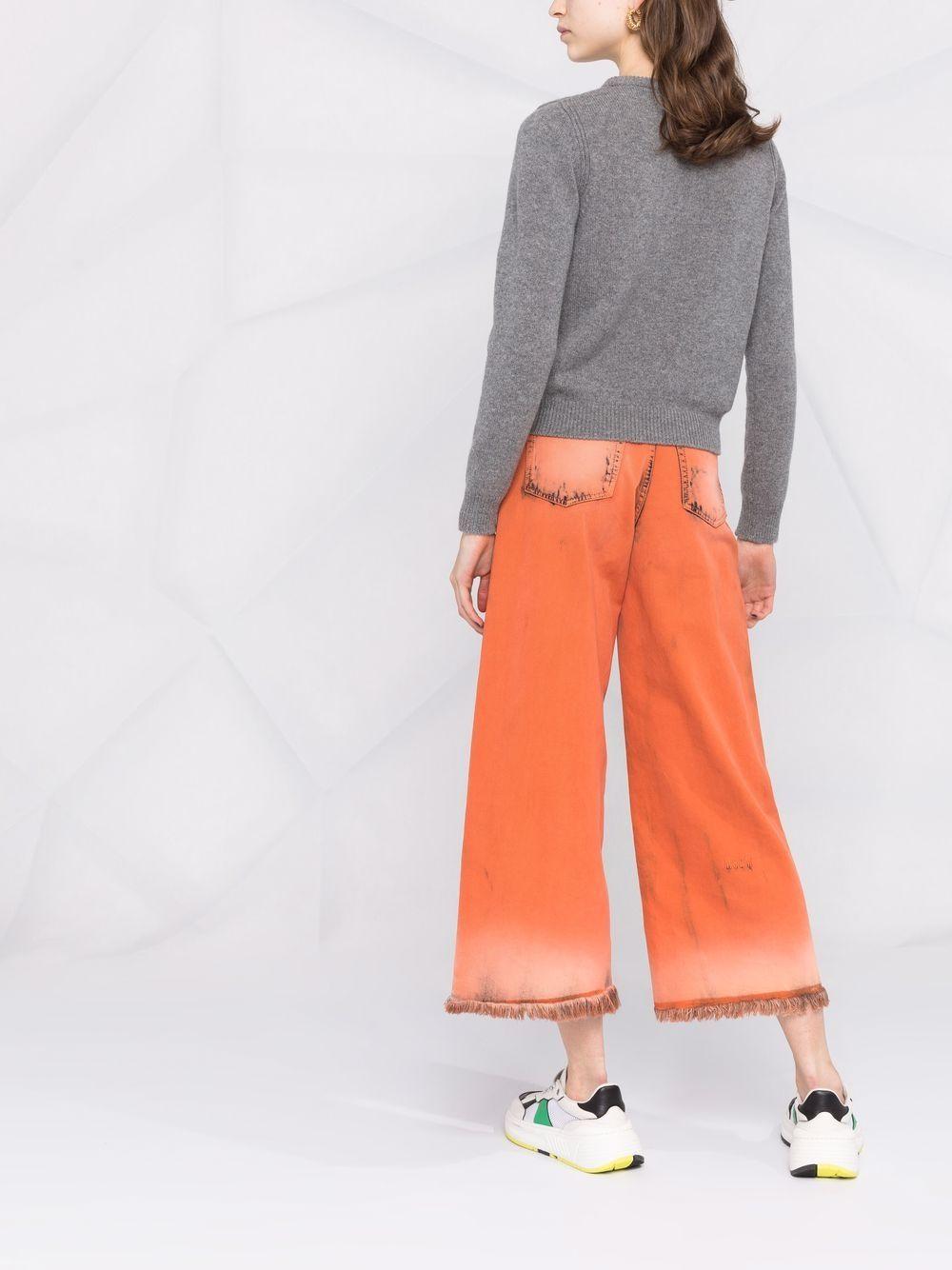 1176 Maglia Rosa G/c Scrt Fucsia Lana J0944 6605 GRIGIO ALBERTA FERRETTI