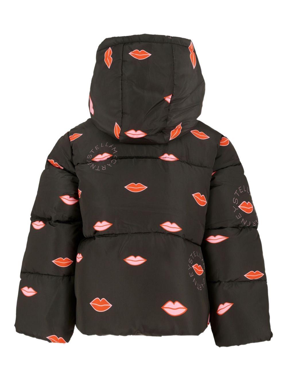 Piumino Nero Trapuntato con Cappuccio TX2B87Z3047 930MC STELLA MCCARTNEY KIDS