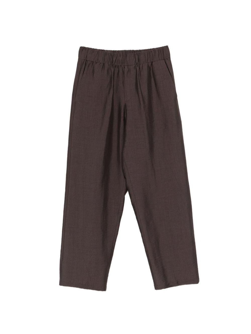 Pantaloni a gamba ampia con elastico in vita 26S39 8700 COSTUMEIN