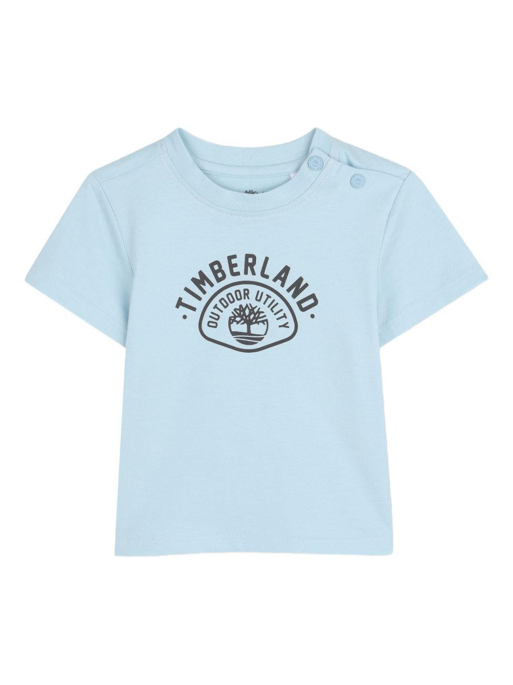 Completo t-shirt e shorts con logo T60859 77B TIMBERLAND KIDS