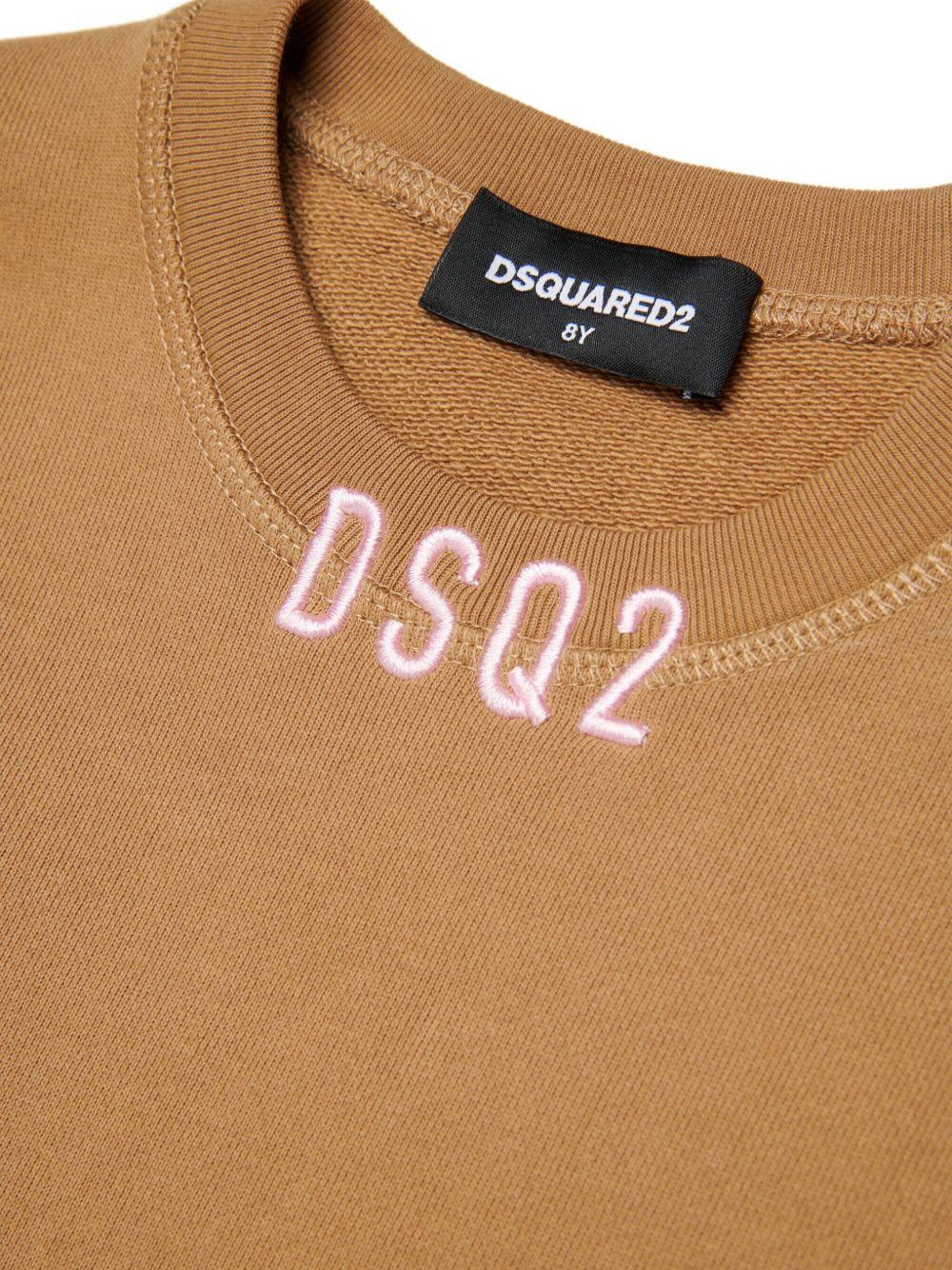 Felpa con Ricamo DQ3017D0AEY DQ721 DSQUARED KIDS