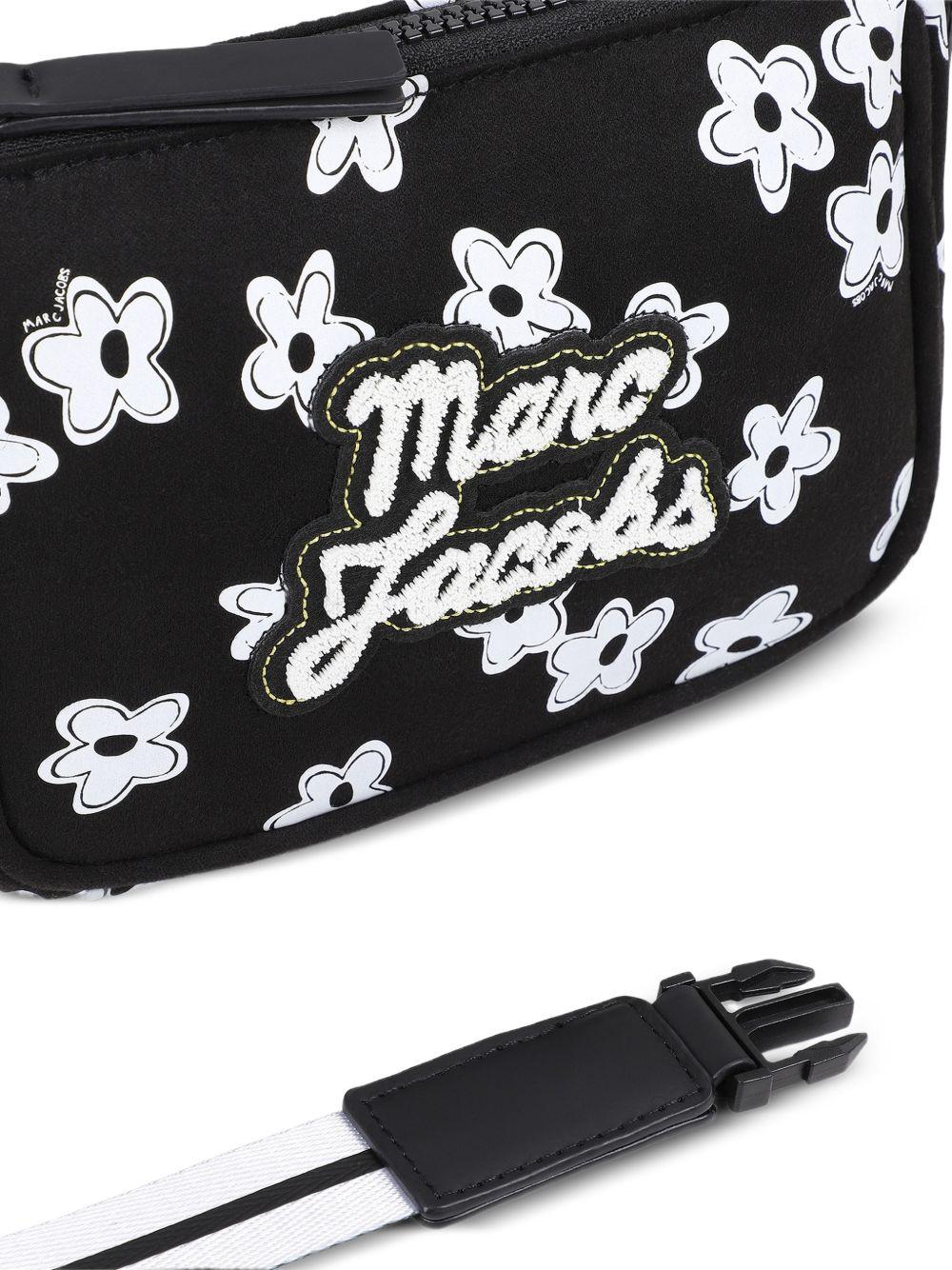 Borsa a tracolla con stampa floreale e logo W60835 09B MARC JACOBS KIDS