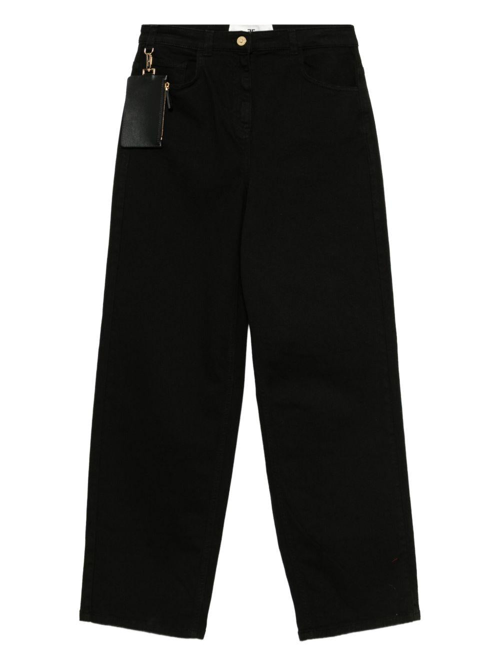 Jeans in Misto Cotone con Pouch Rimovibile PJ04D56E2 110 ELISABETTA FRANCHI