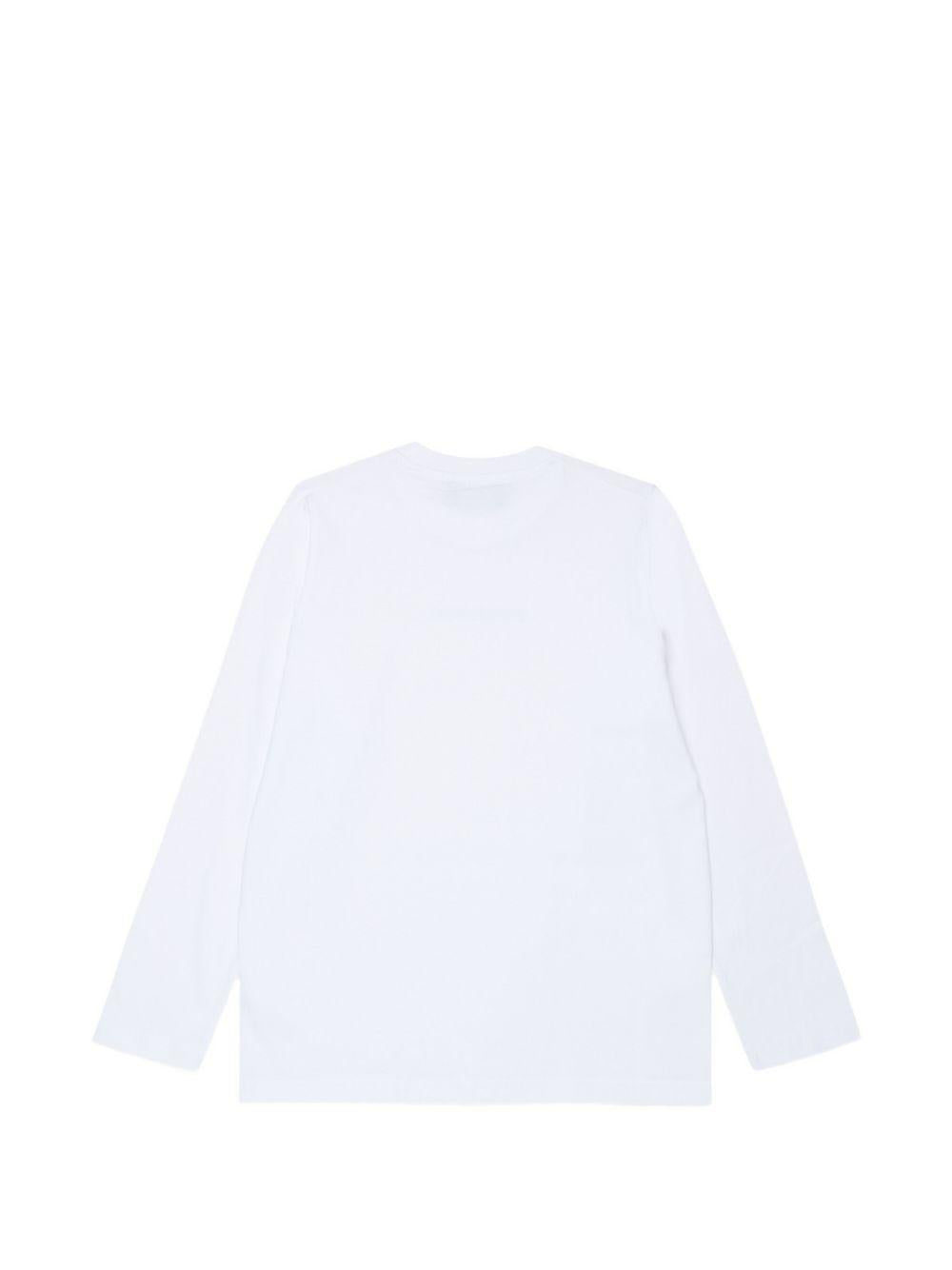 T-shirt Bianco DQ3430D0AIT DQ100 DSQUARED KIDS