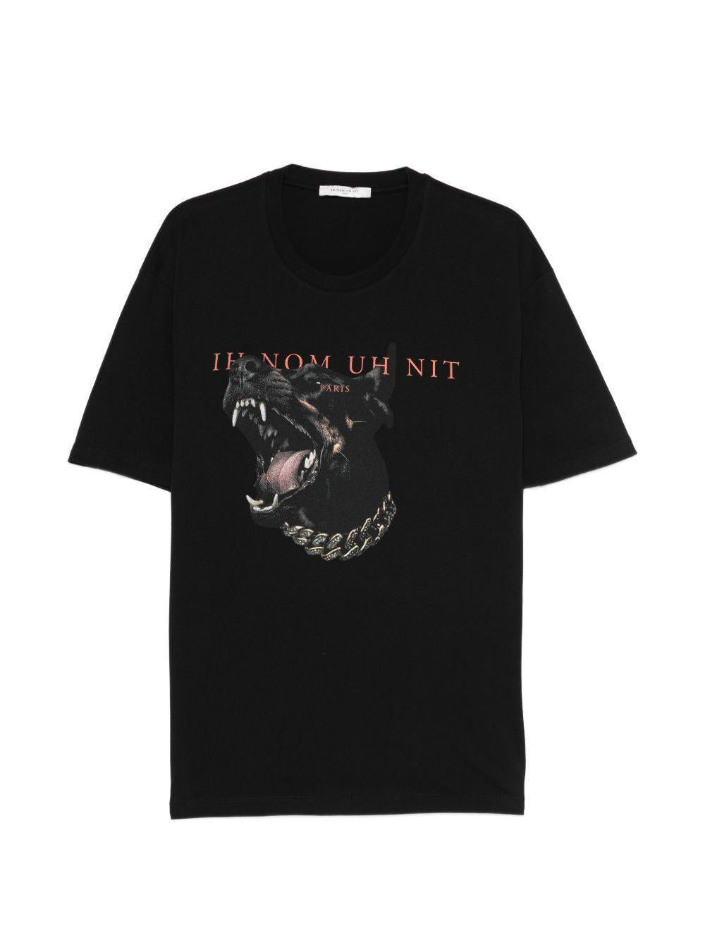 T-shirt in cotone con stampa NUS26272 009 IH NOM UH NIT