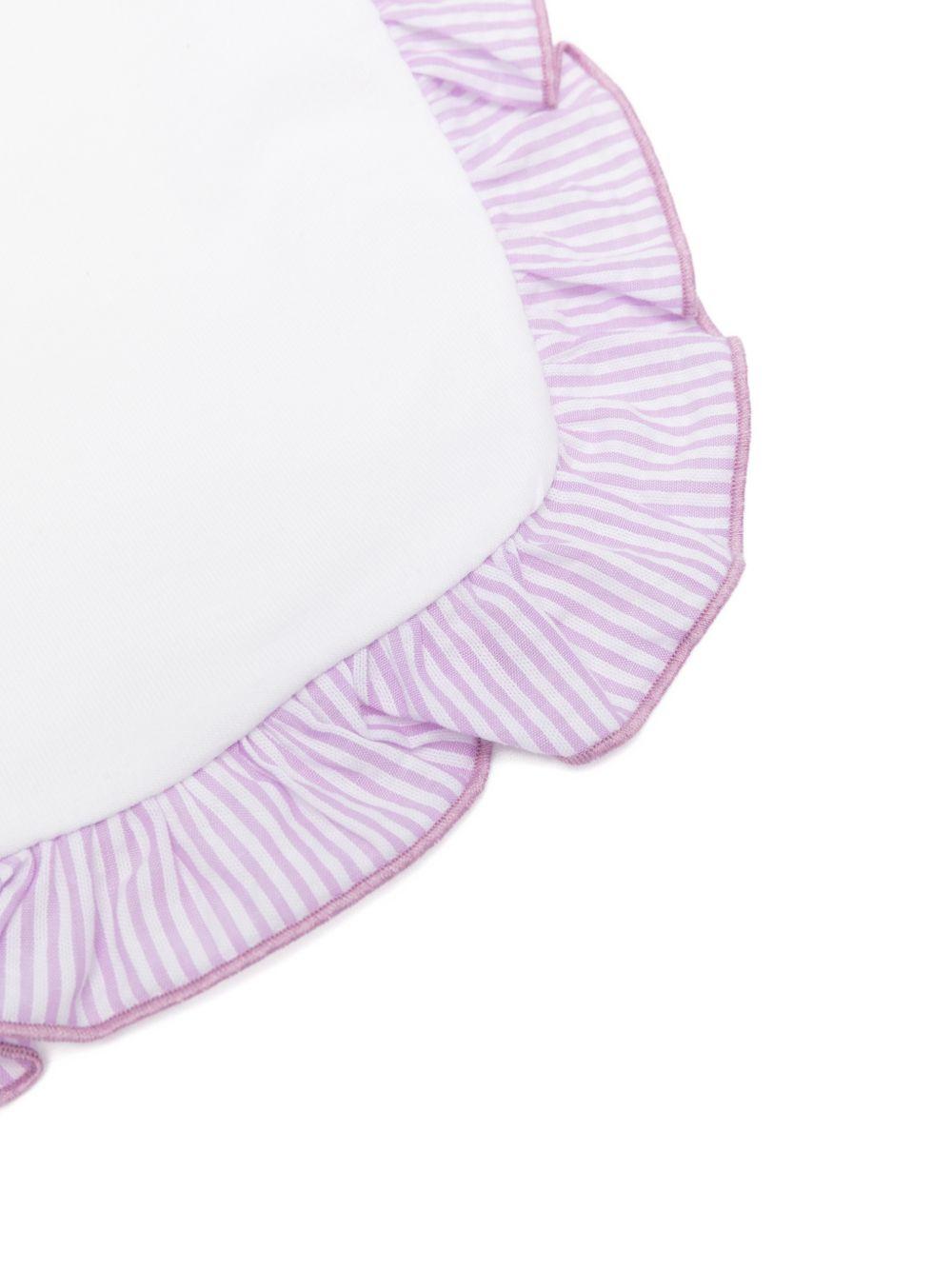 Coperta in cotone con bordi arricciati E26476 LILLA NANAN KIDS