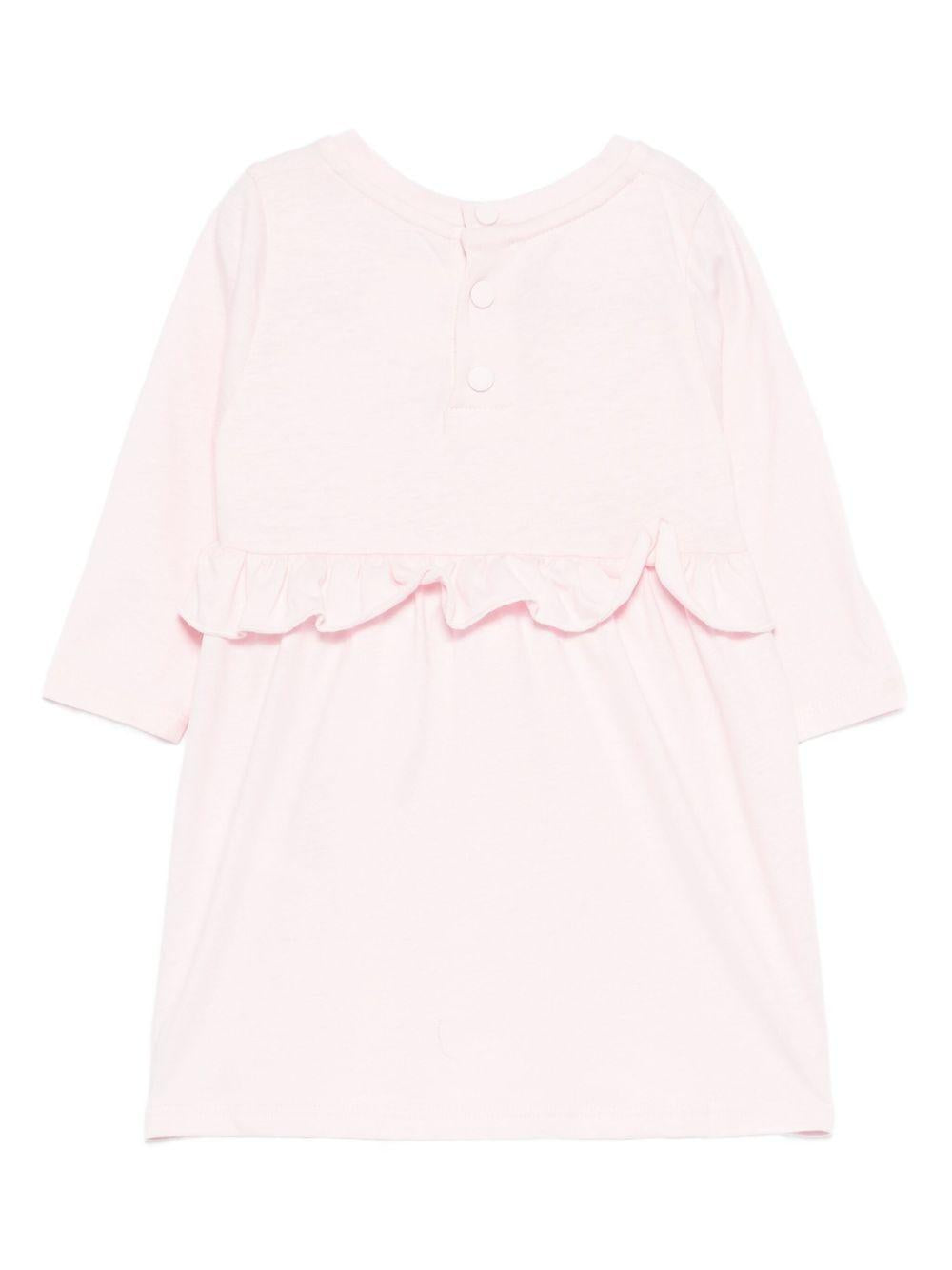 Abito in Cotone con Ruches H30899 44Z GIVENCHY KIDS