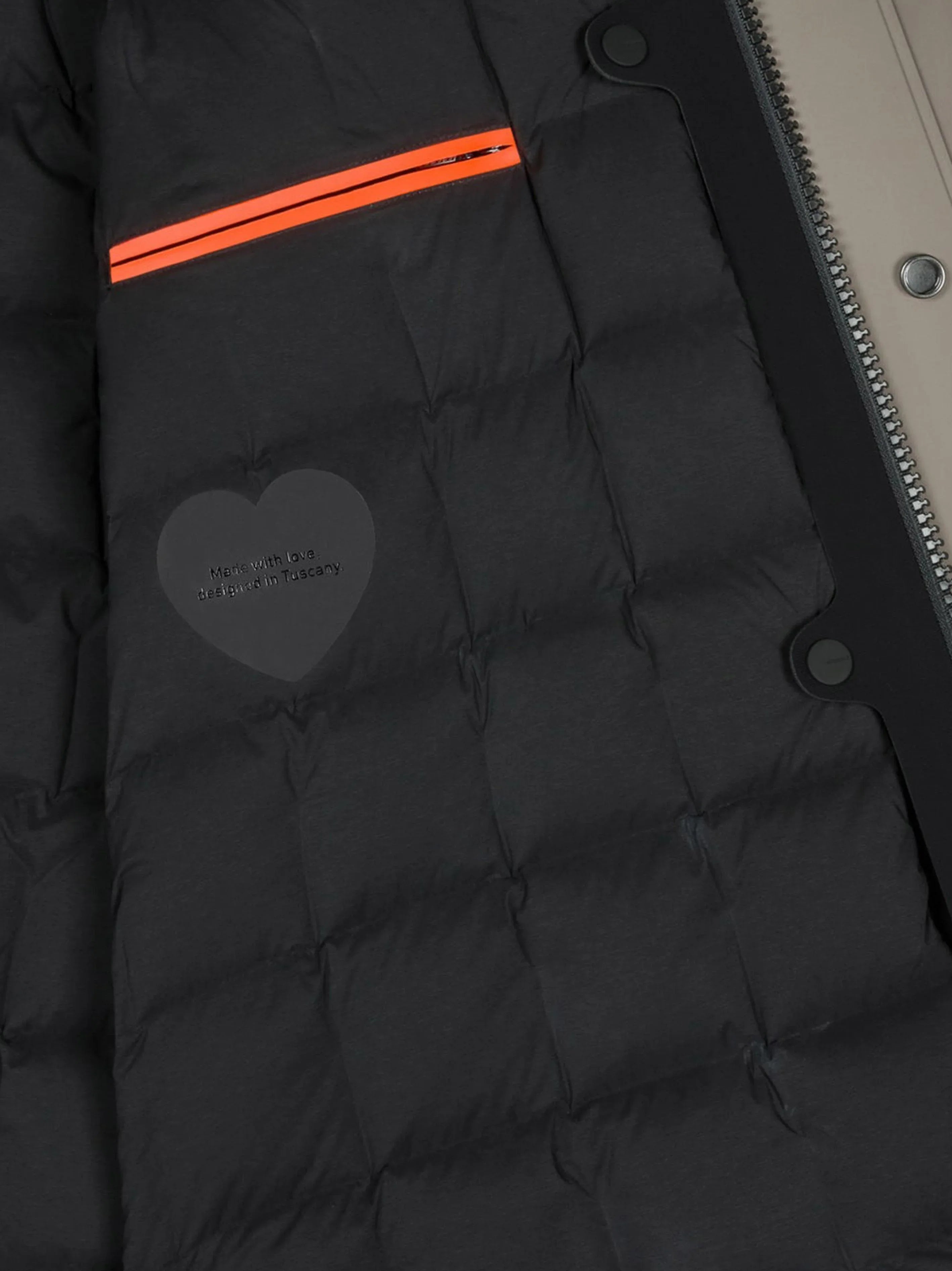 Giubbino Color Detachable Mdm tortora - Preludio Moda