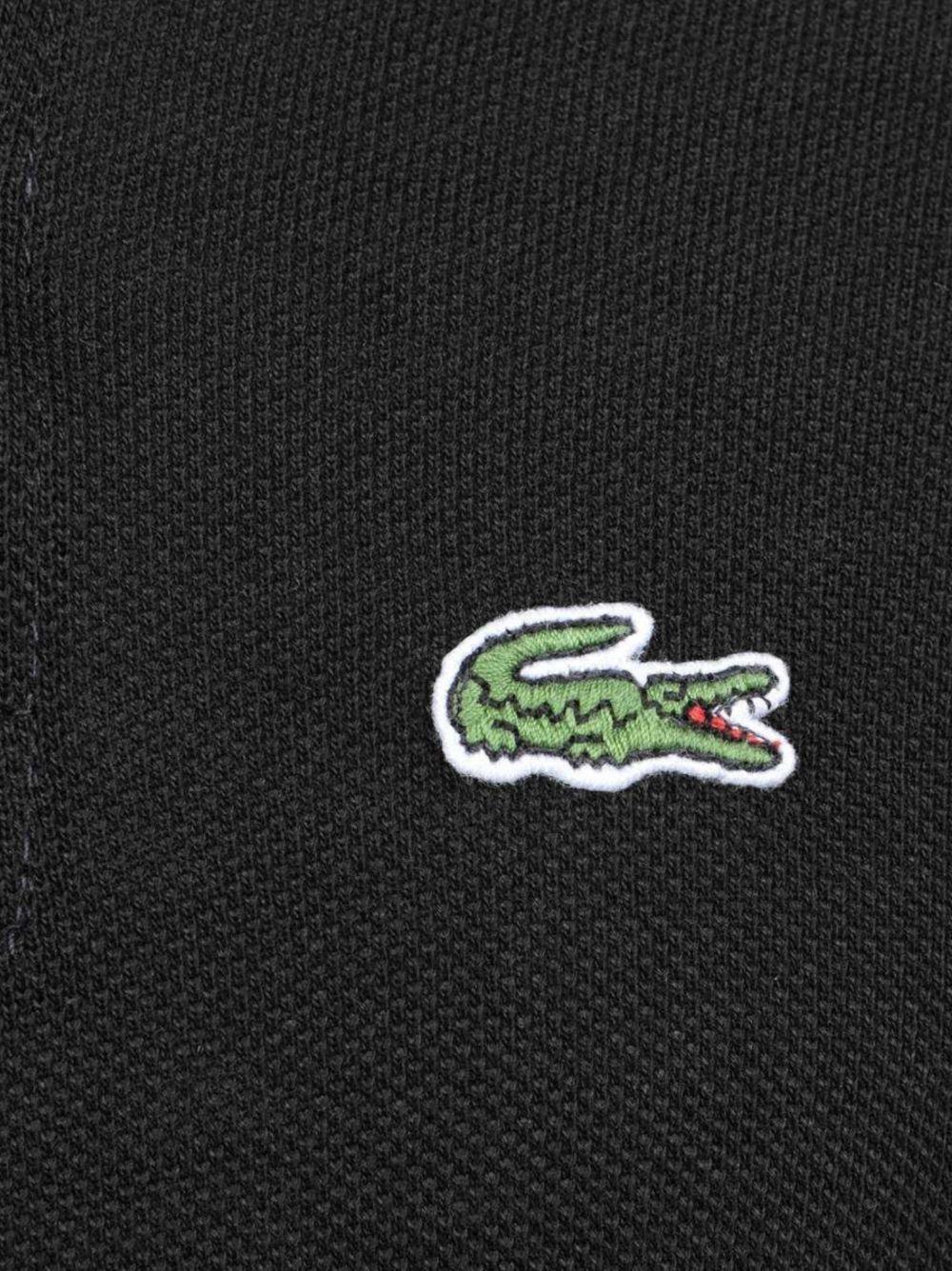 Polo nera logo ricamo PJ2909 031 LACOSTE KIDS