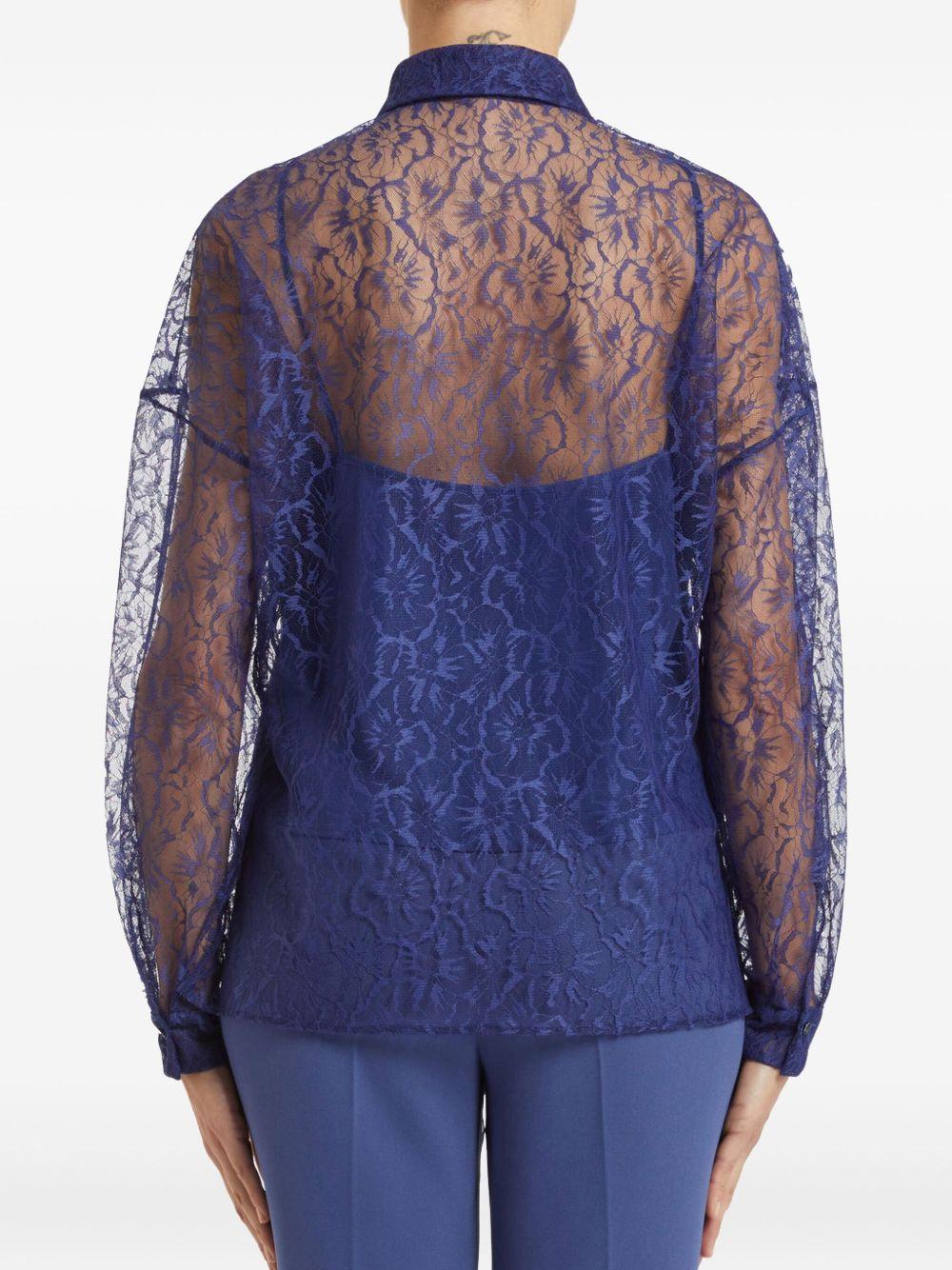 Camicia Luisa blu