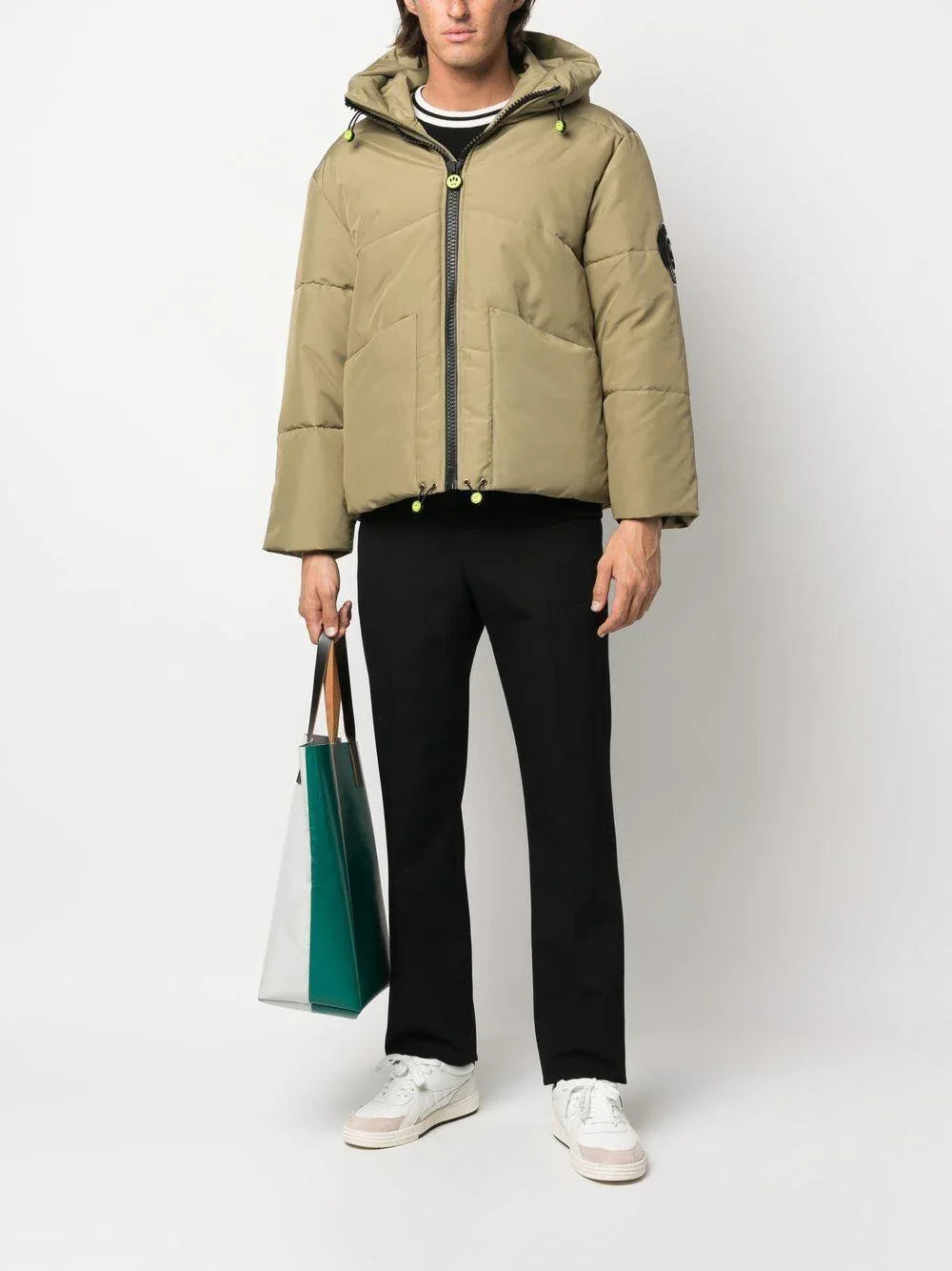 Giubbino fango collo alto - Preludio Moda