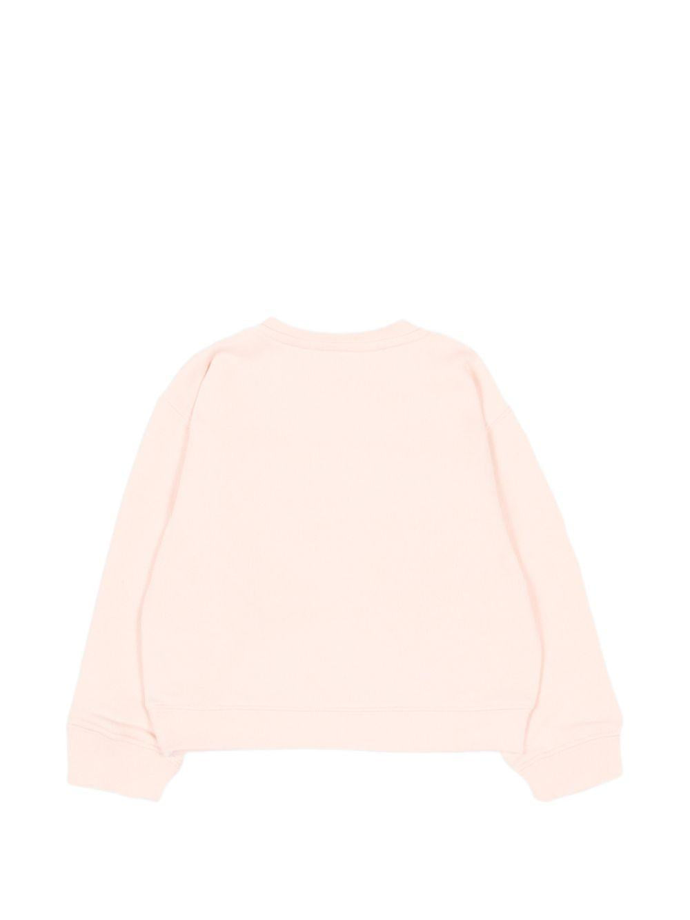 Felpa in cotone con bottoni a pressione PGXC001S26FLE002 042 PALM ANGELS KIDS