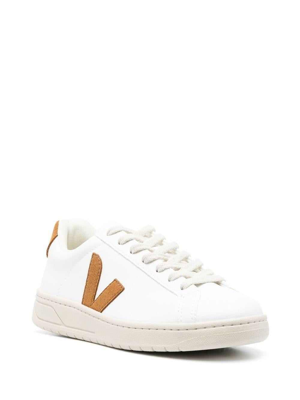 Sneakers urca bianche/cammello UC0703151 WHITECAMEL VEJA