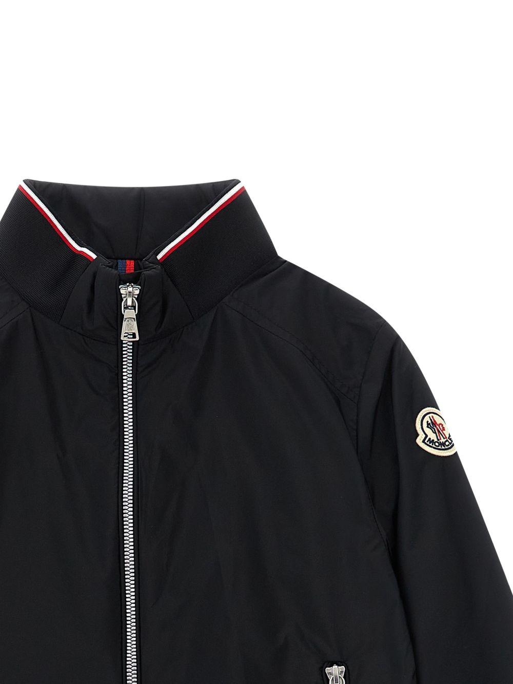 Bomber in poliammide con zip L19541A0003953A5E 999 MONCLER KIDS