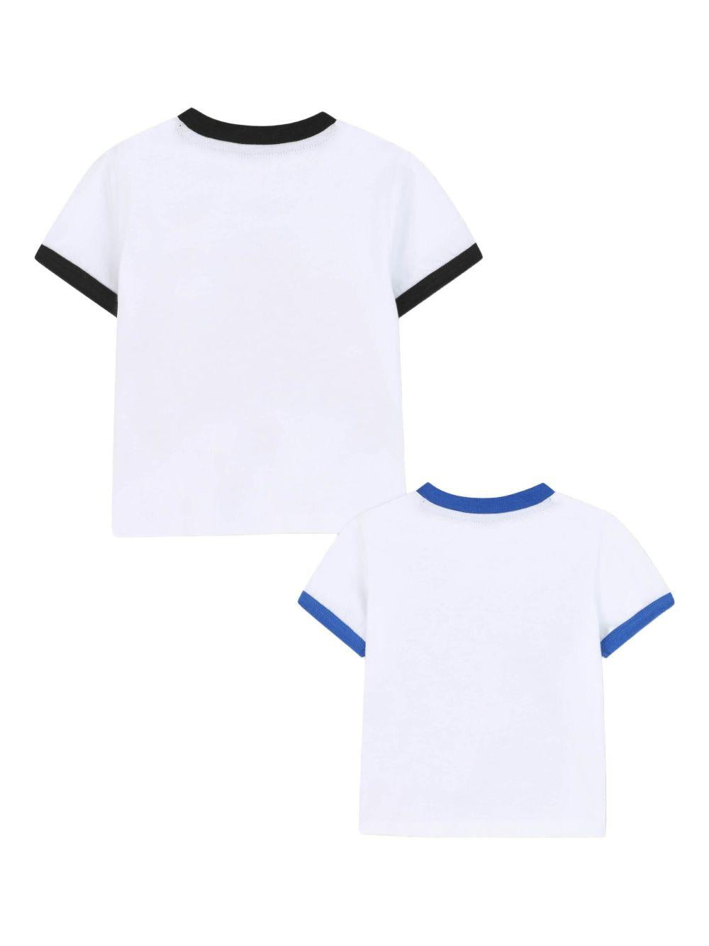 Set di Due T-shirt con Stampa Tigre e Logo K61298 N50 KENZO KIDS