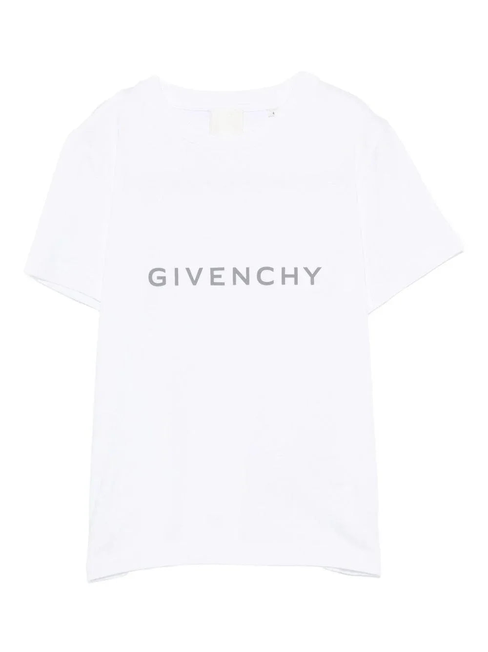 T-shirt in Cotone con Stampa con Logo - Preludio Moda