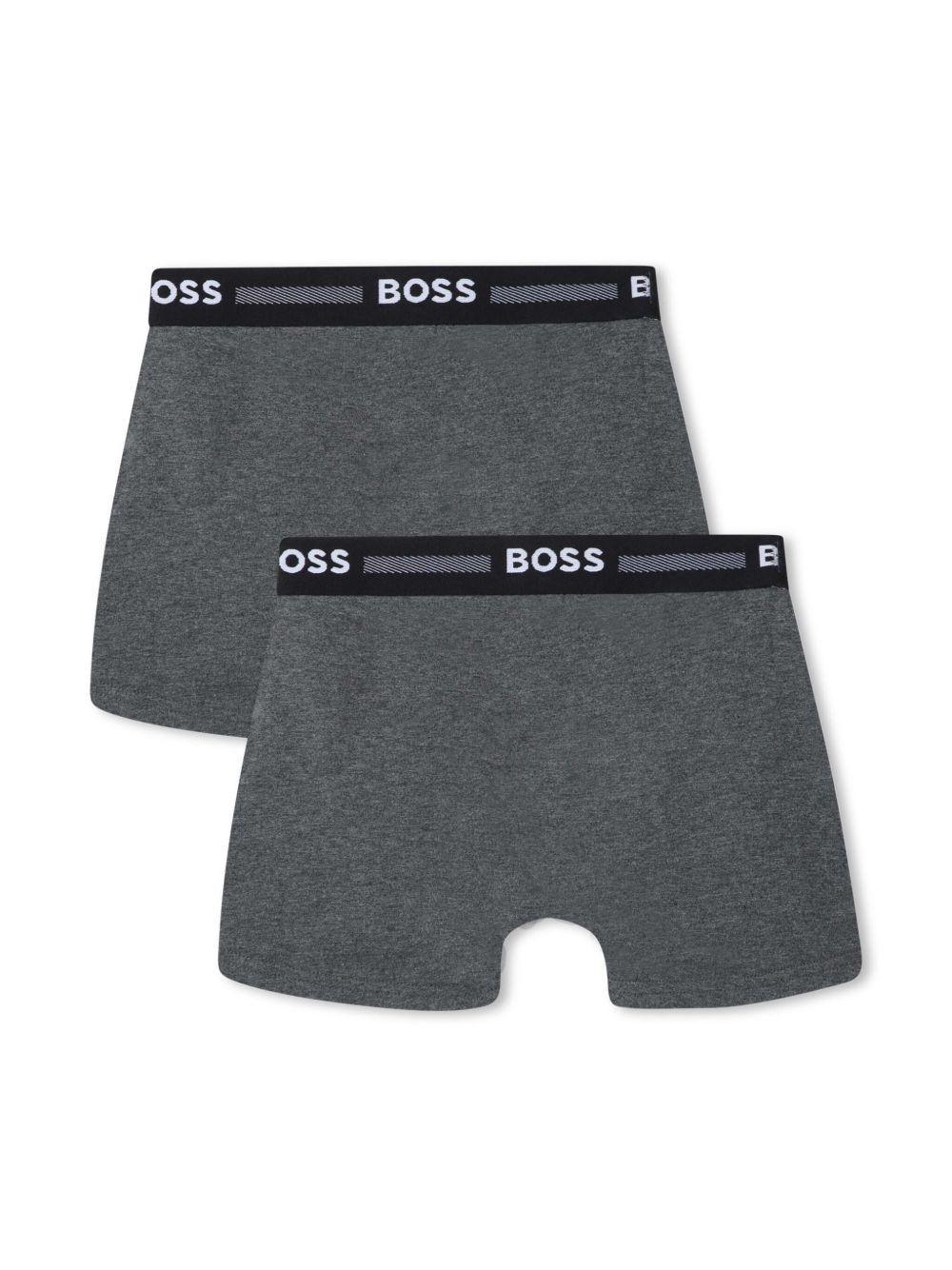 Set boxer grigio (2pz) - Preludio Moda
