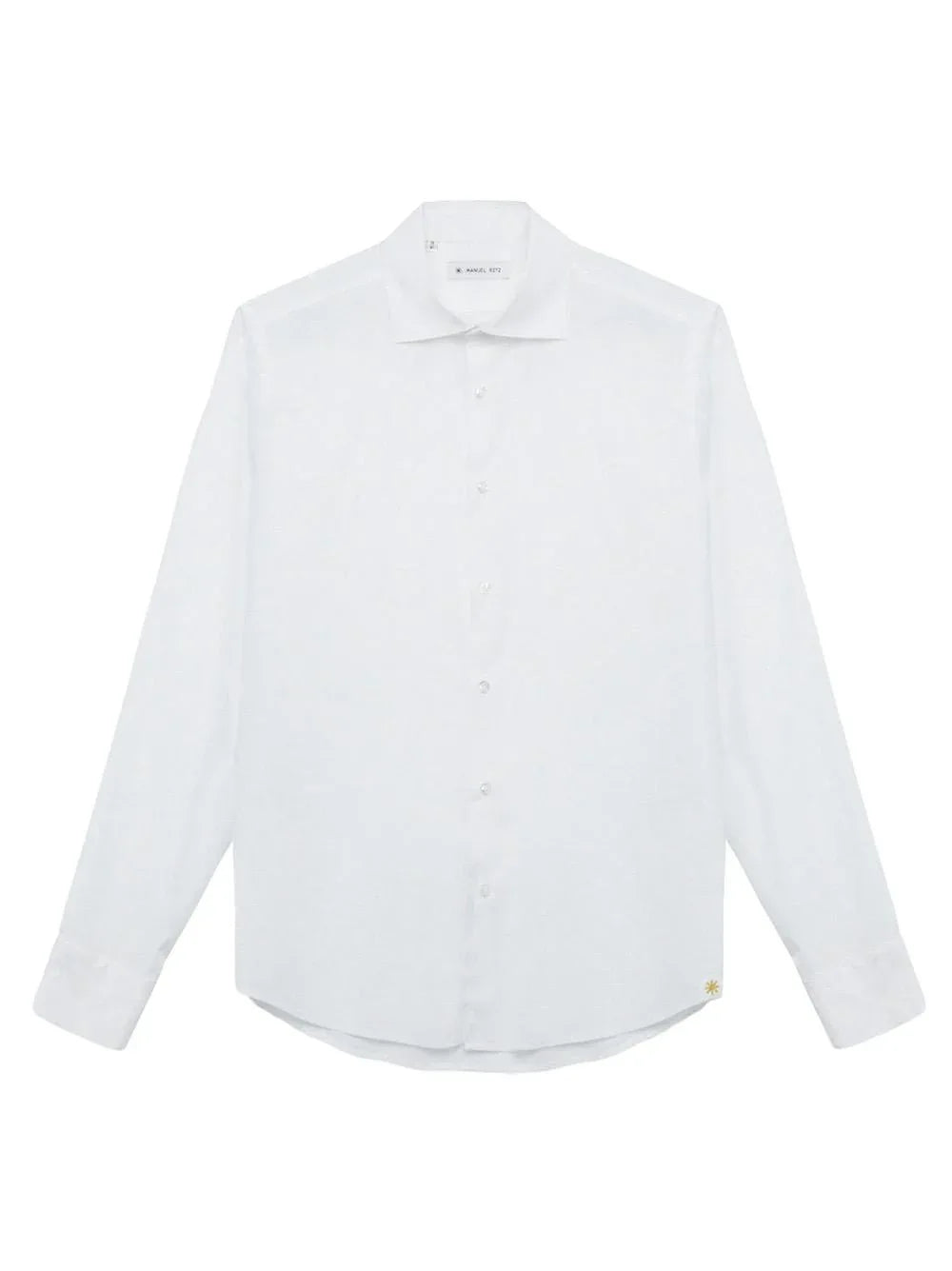 camicia button down popeline stretch bianco - Preludio Moda