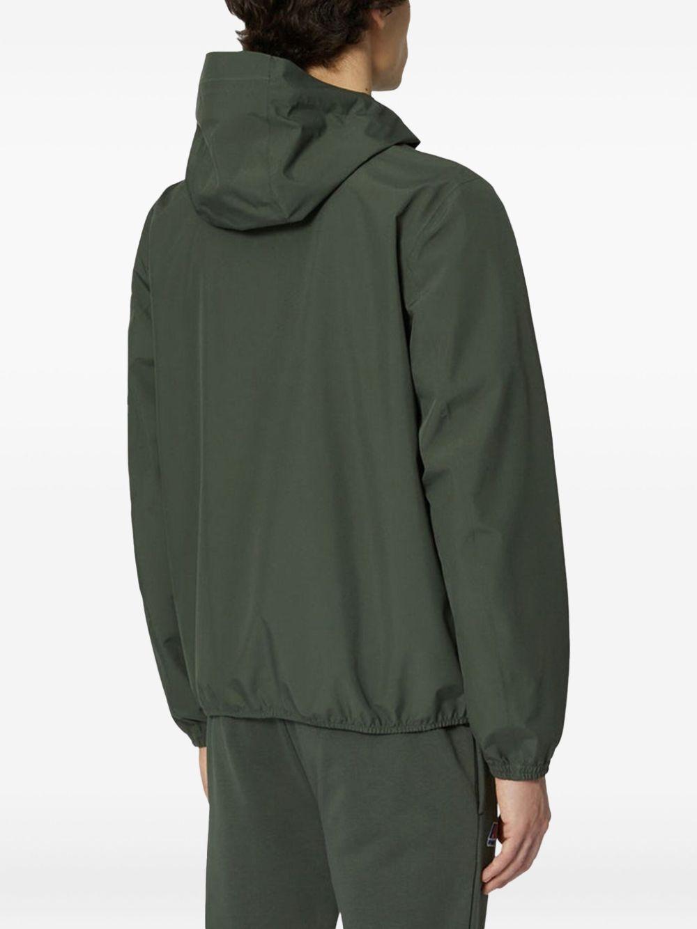 Giubbino jack stretch dot verde militare K5127QW WMR K-WAY