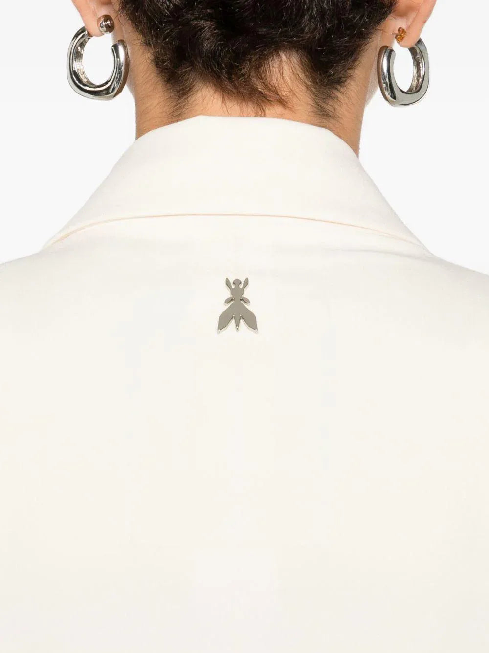 Giacca doppiopetto bianca con revers classici - Preludio Moda