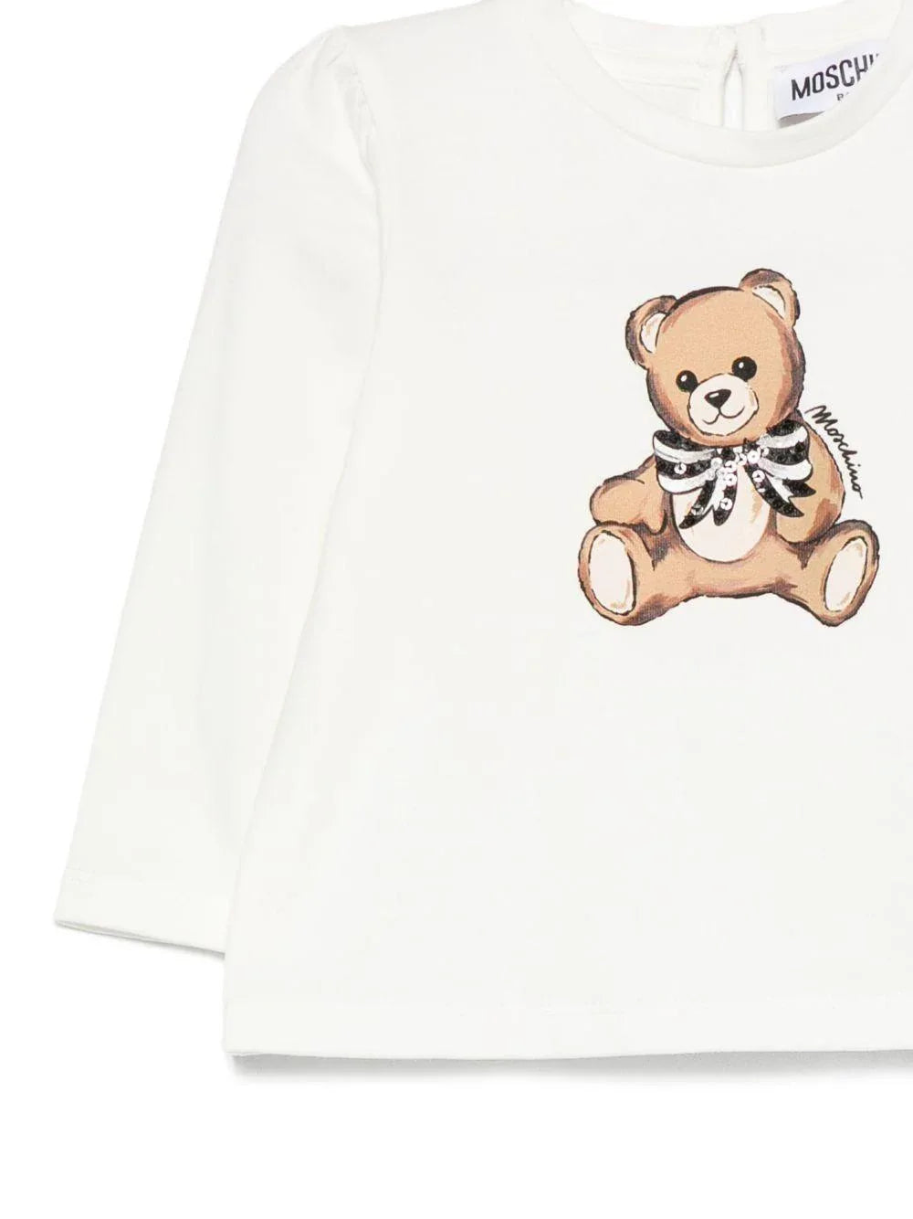 T-shirt a maniche lunghe con stampa Teddy Bear - Preludio Moda