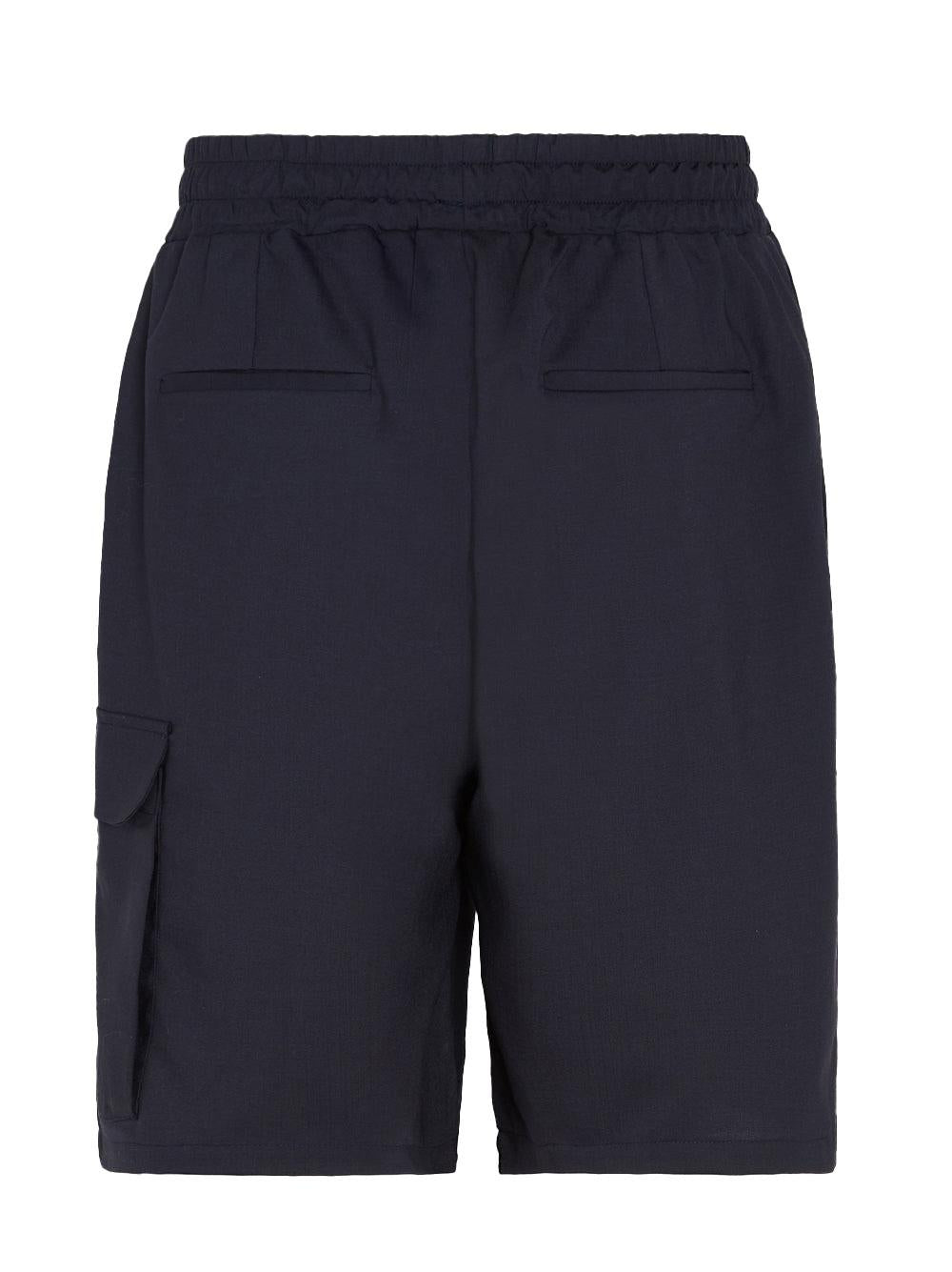 Bermuda cargo blu notte PSS2506 DB FAMILY FIRST MILANO