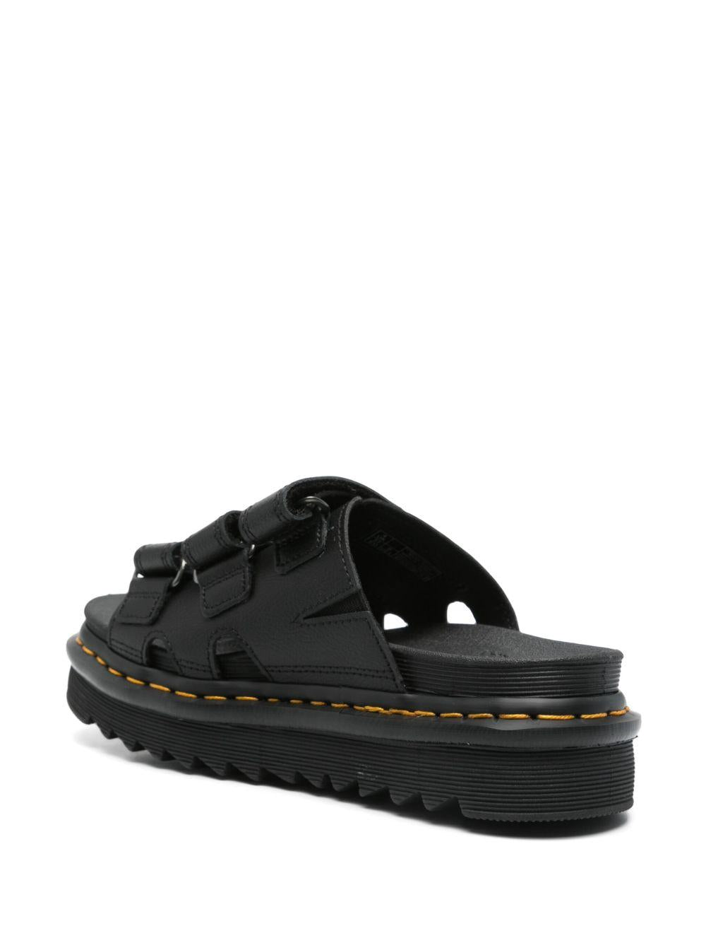 Sandali Raine Slide in pelle Athena 40522 001 DR.MARTENS