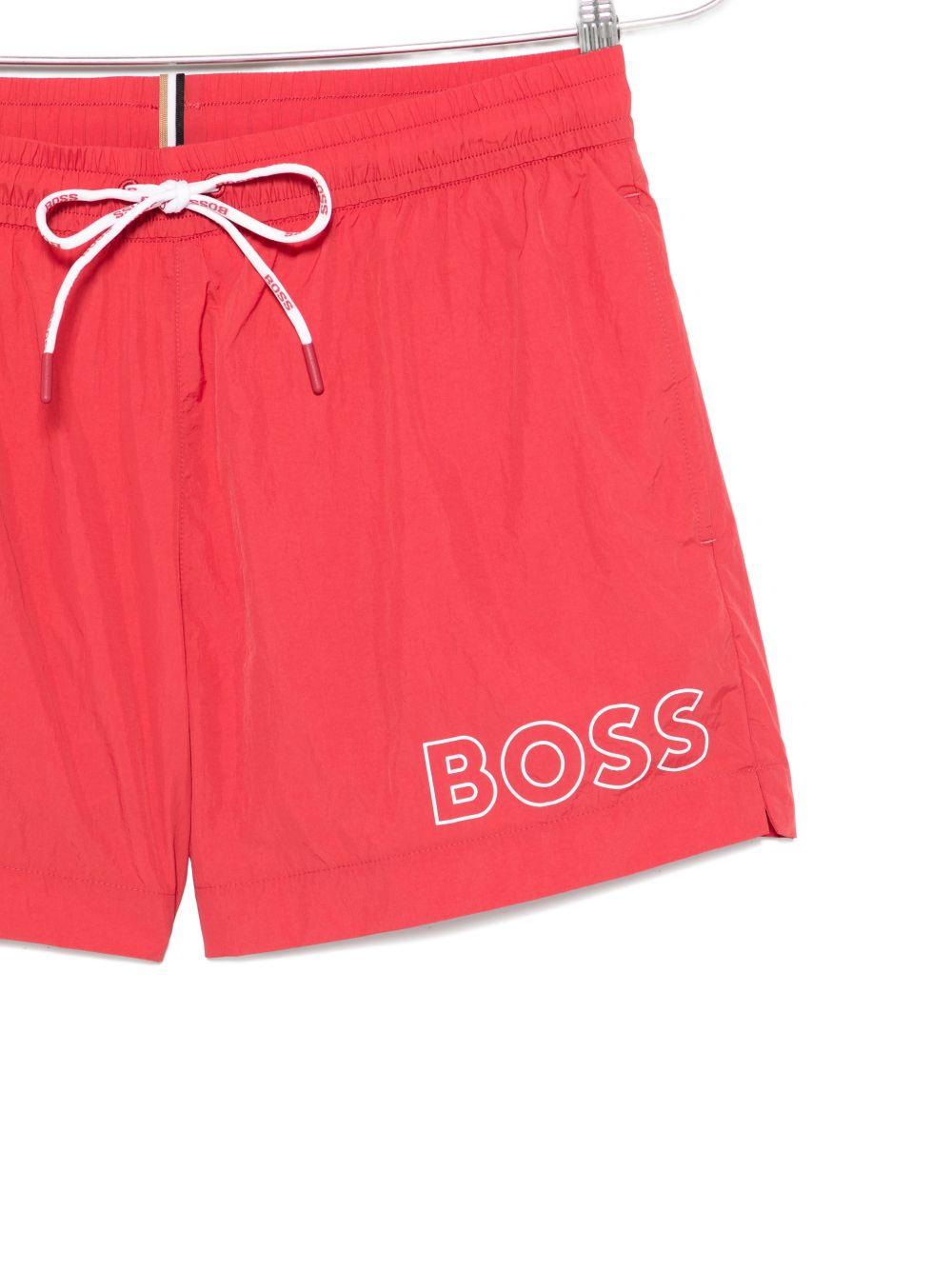 Costume da bagno in poliammide con logo 50469280 609 BOSS