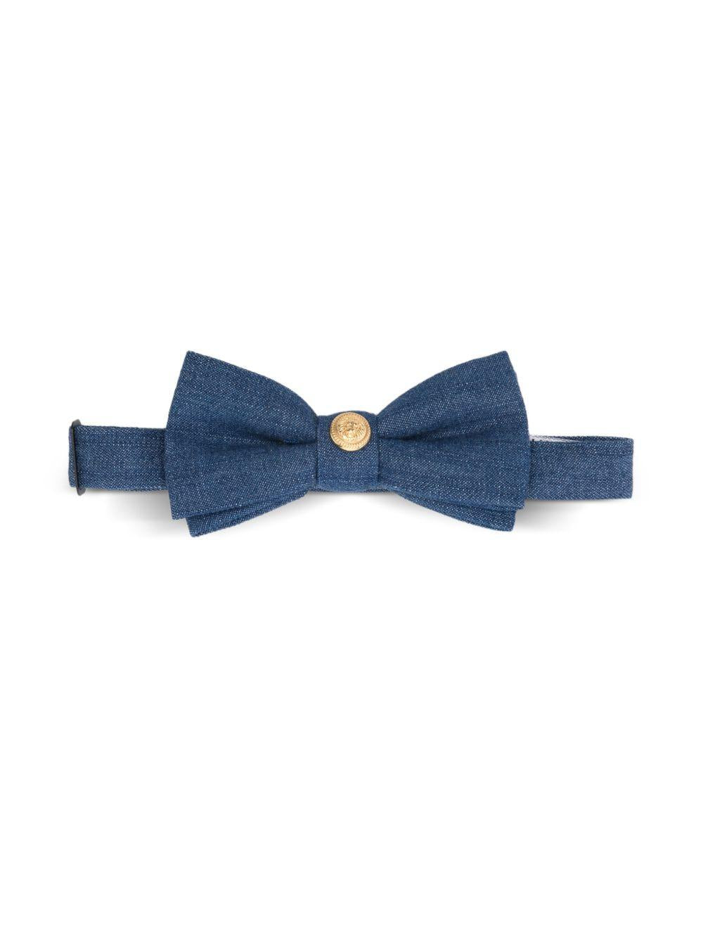 Papillon in denim BY0Q54P0588 625OR BALMAIN KIDS
