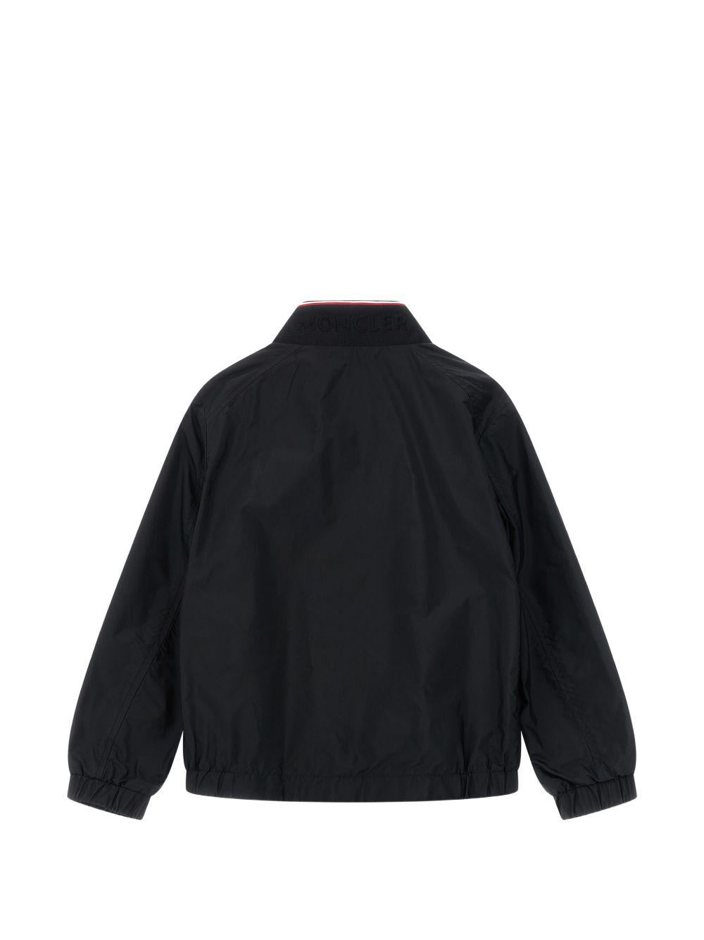 Bomber in poliammide con zip L19541A0003953A5E 999 MONCLER KIDS
