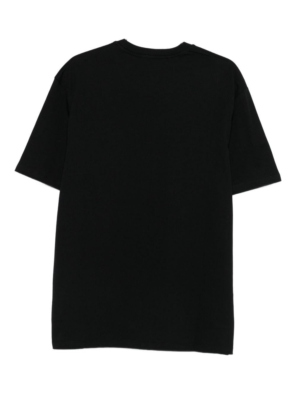 T-shirt Nera con Grafica NUW25228 009 IH NOM UH NIT