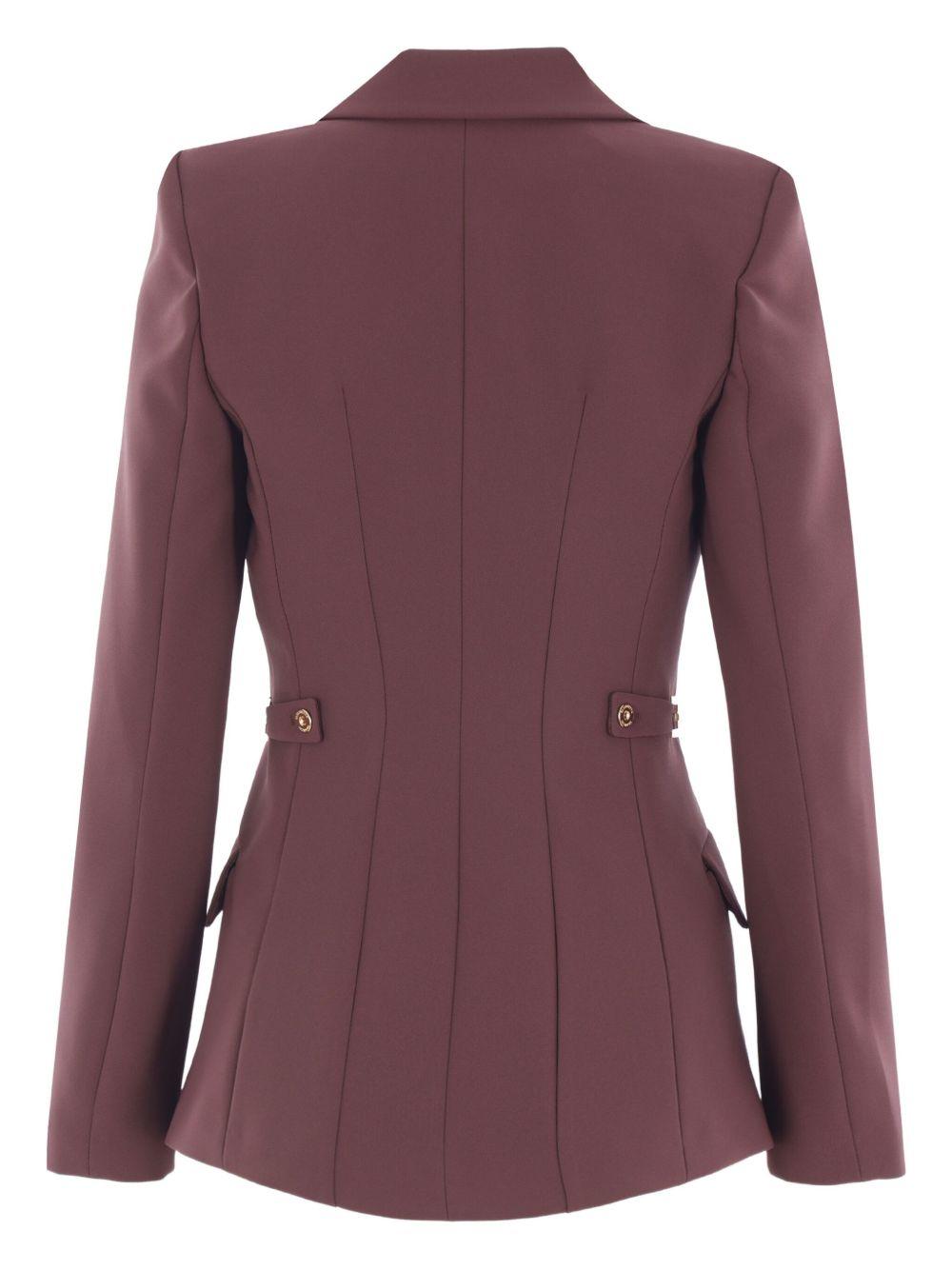 Blazer Monopetto con Bottoni Dorati GI17556E2 EA4 ELISABETTA FRANCHI