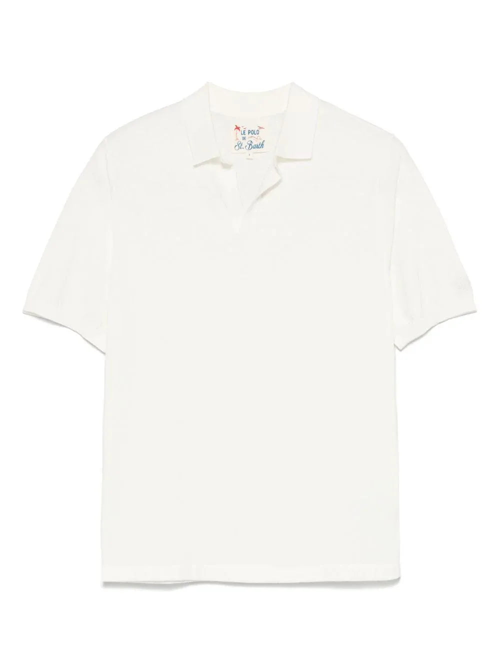 Polo Sloan in maglia bianca - Preludio Moda