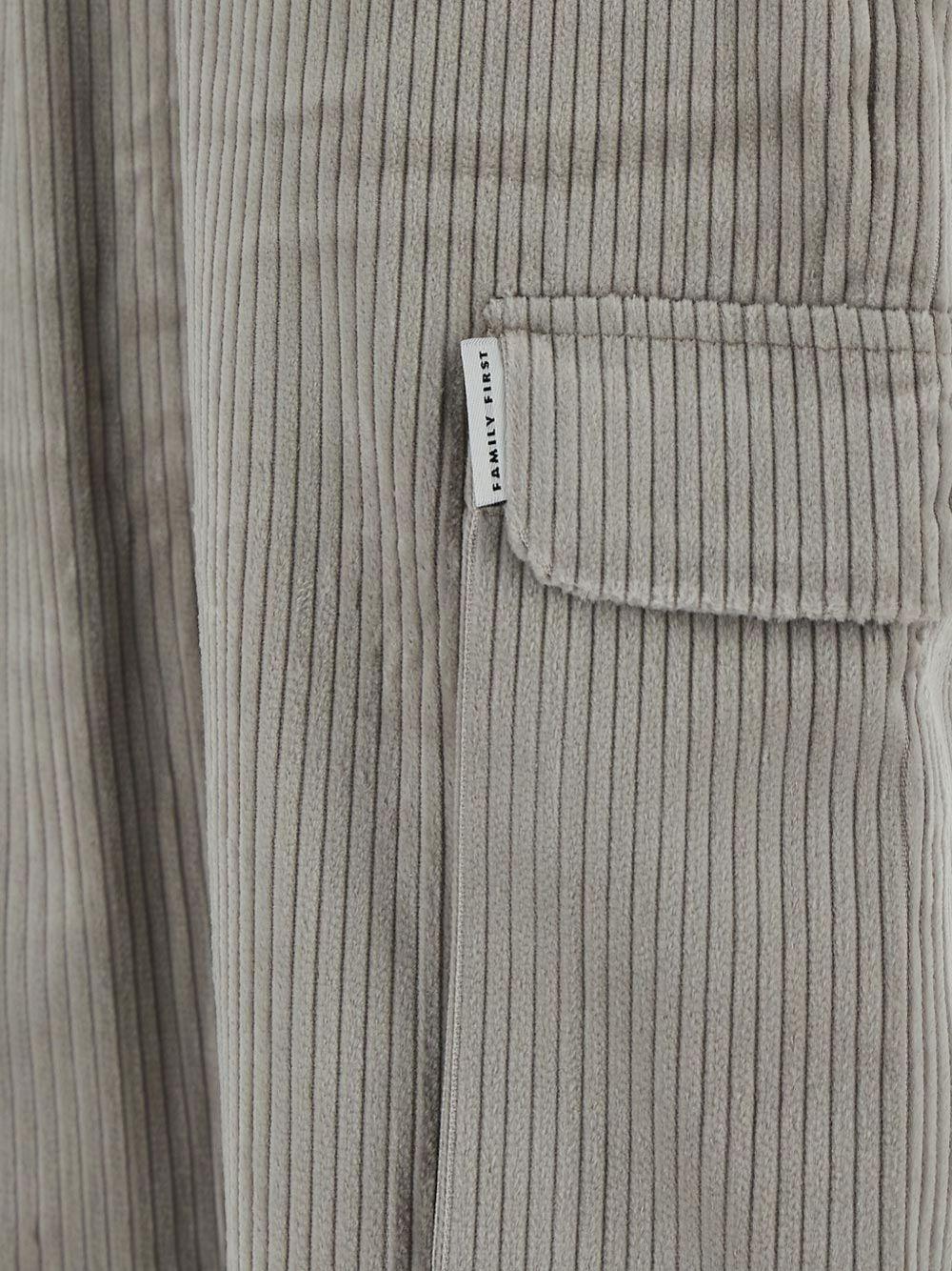 Cargo velvet grigio - Preludio Moda