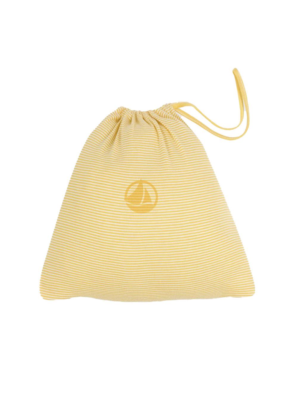 Set con tutina e telino giallo (2pz)