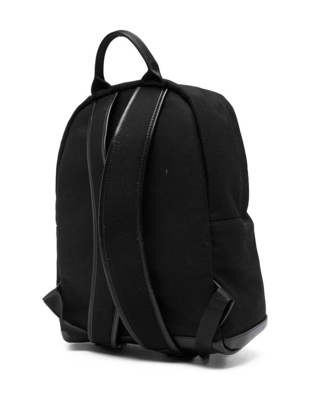 Zaino nero con logo frontale BY0Q88Z0042 930BC BALMAIN KIDS