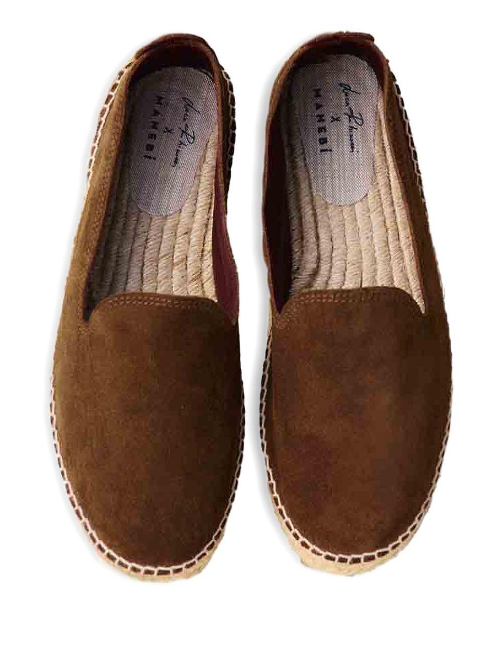 Espadrillas tangana suede tobacco Q72C0 TOBACCO MANEBI