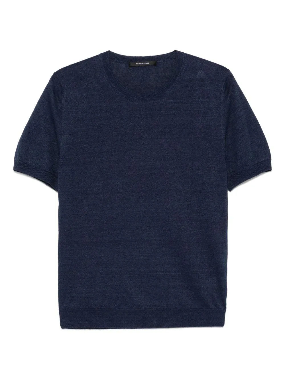 T-shirt Josh in filo blu - Preludio Moda