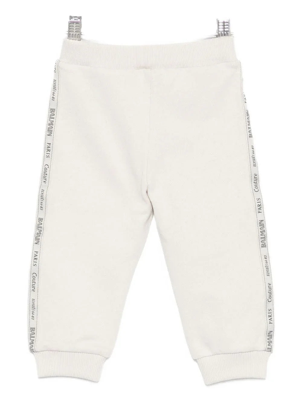 Pantaloni Sportivi Beige con Logo e Vita Elasticizzata - Preludio Moda