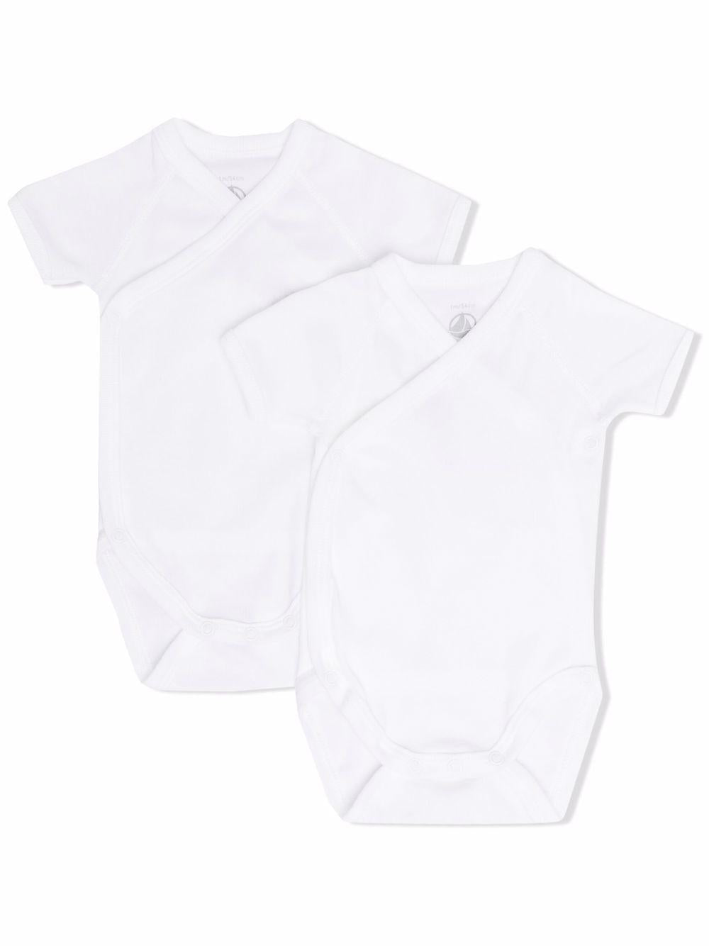 Set body neonato bianco (2pz) 54220 00 PETIT BATEAU KIDS