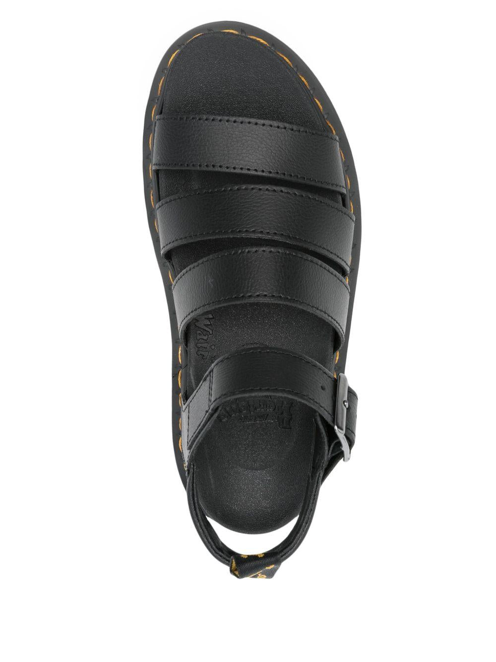 Sandalo Blaire in pelle athena con cinturino 31520 001 DR.MARTENS