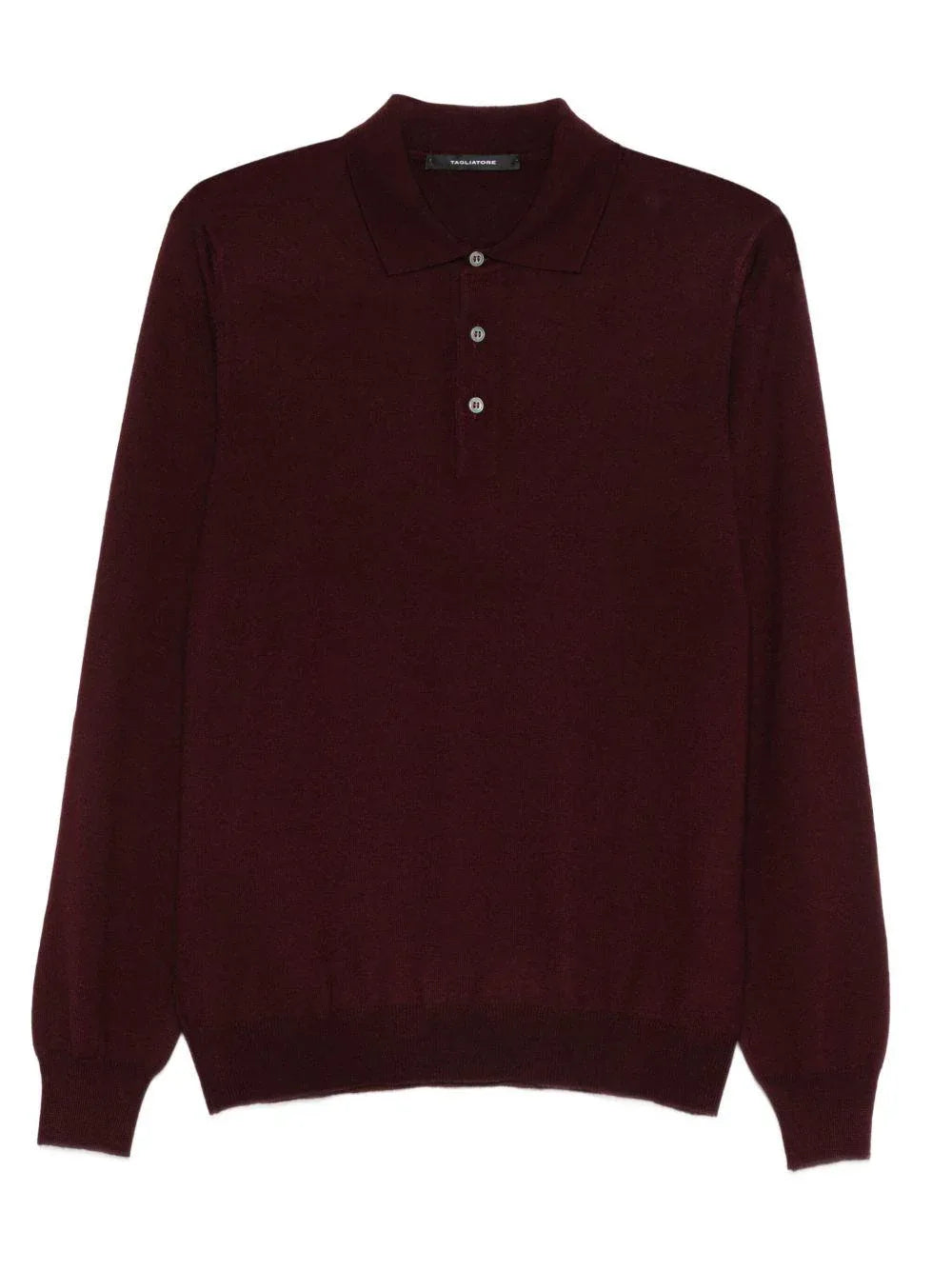 Polo in Lana Vergine a Maniche Lunghe - Preludio Moda